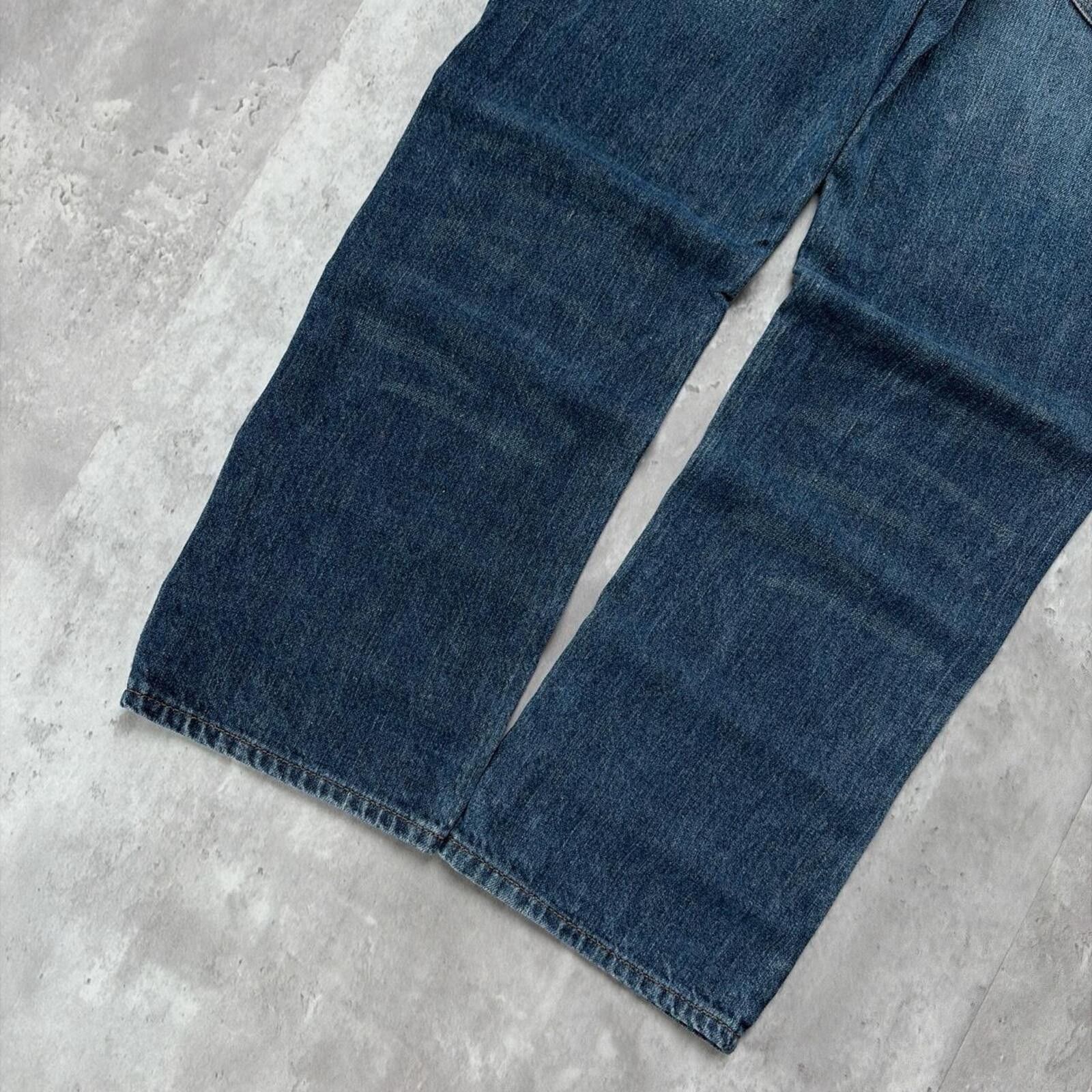 Sean John Y2K Blue Sean John Grunge Baggy Skater Denim Jeans Size 27" / US 4 / IT 40 - 4 Thumbnail