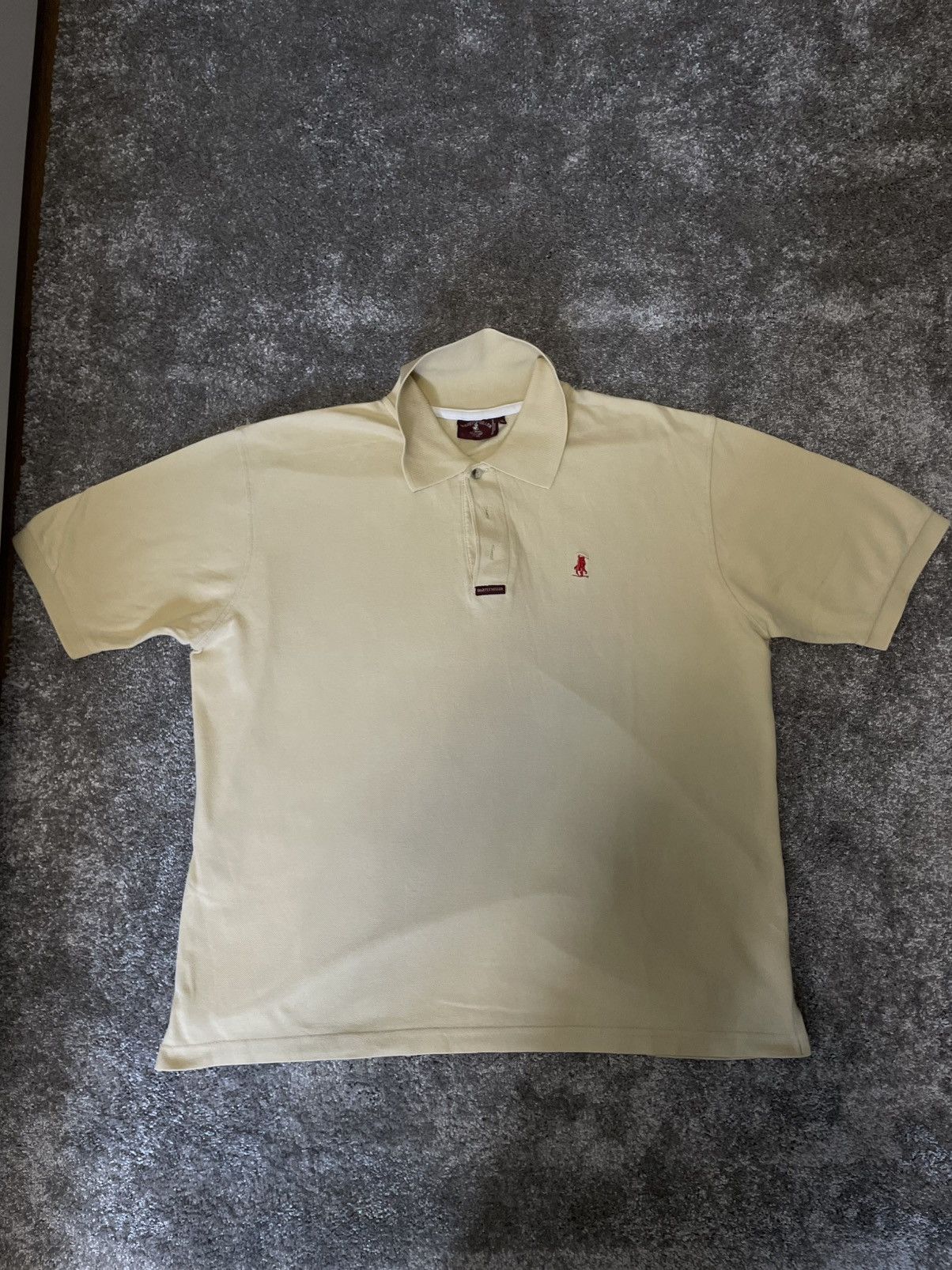 Ralph Lauren 🟨 Ralph Lauren – beige polo with rider logo Size US XL / EU 56 / 4 - 1 Thumbnail