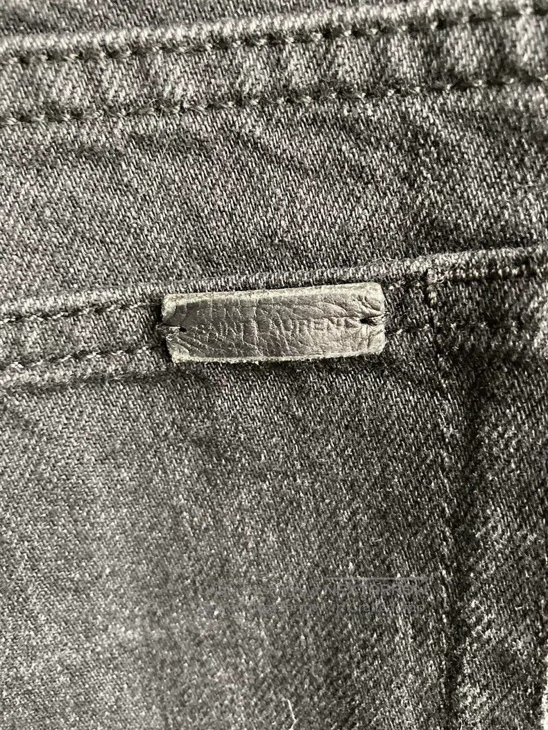 Saint Laurent Paris Saint Laurent Paris Black Denim Jeans i Size US 30 / EU 46 - 3 Thumbnail