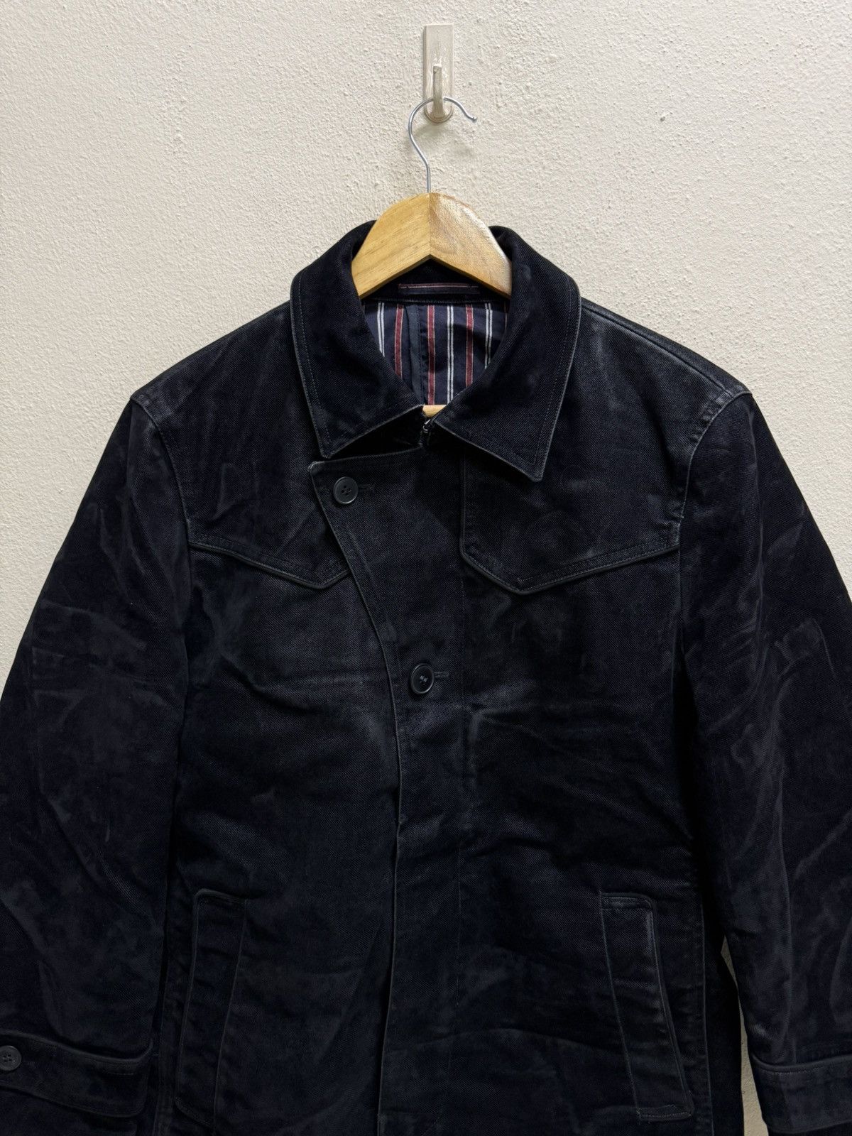 JUN MEN Vintage Jun Men Japanese Velvet Denim Jacket Size US M / EU 48-50 / 2 - 21 Thumbnail