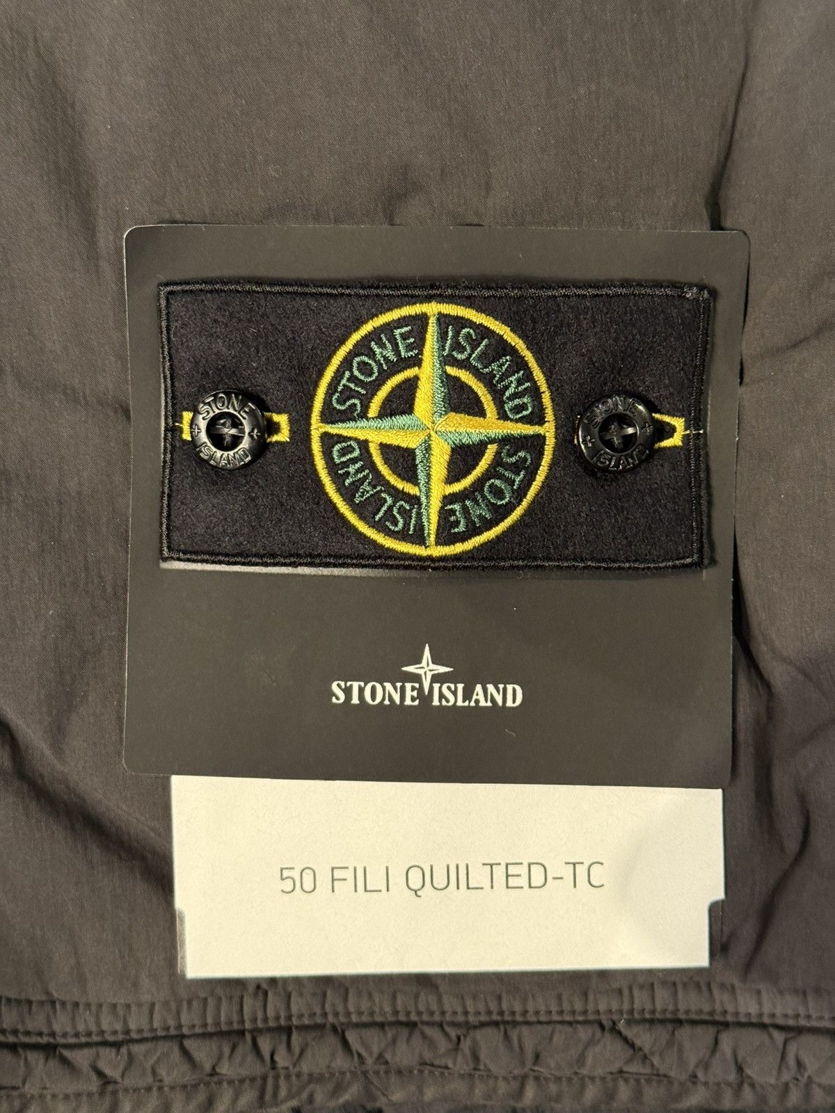 Stone Island 🔥 Stone Island 50 Fili Quilted-TC Vest Black 🔥 Size US XL / EU 56 / 4 - 11 Thumbnail