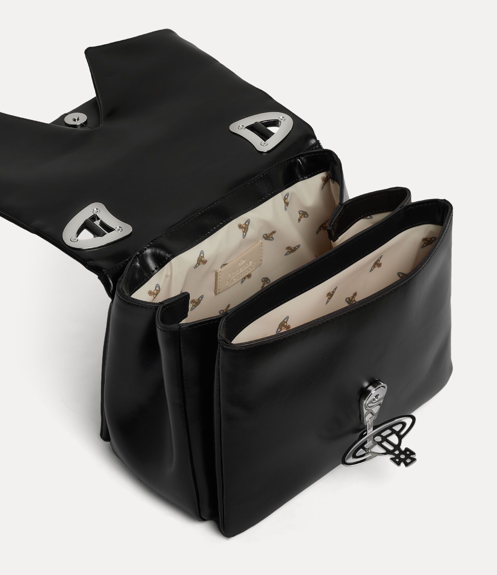 Vivienne Westwood o1f1d3z0825 Size: OS / Sibyl Hand Bag in Black Size ONE SIZE - 4 Thumbnail
