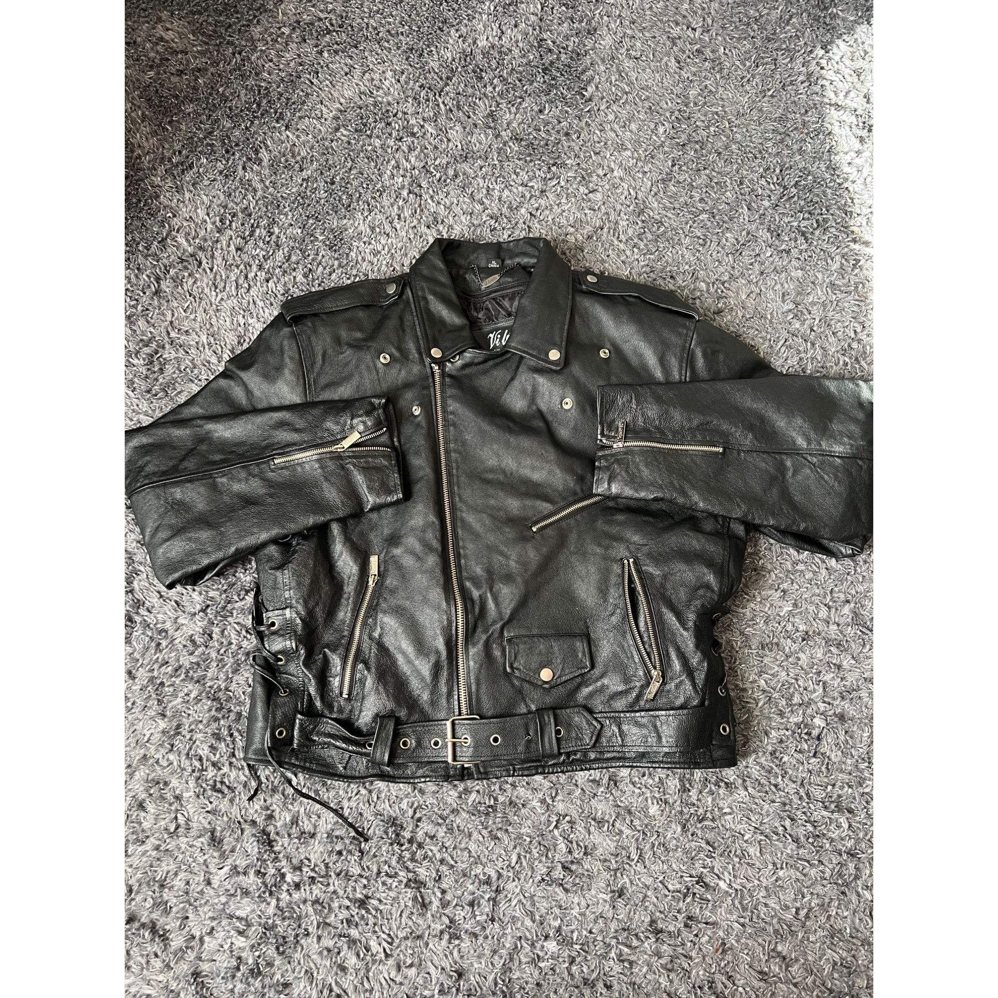 Vilanto leather jacket sales
