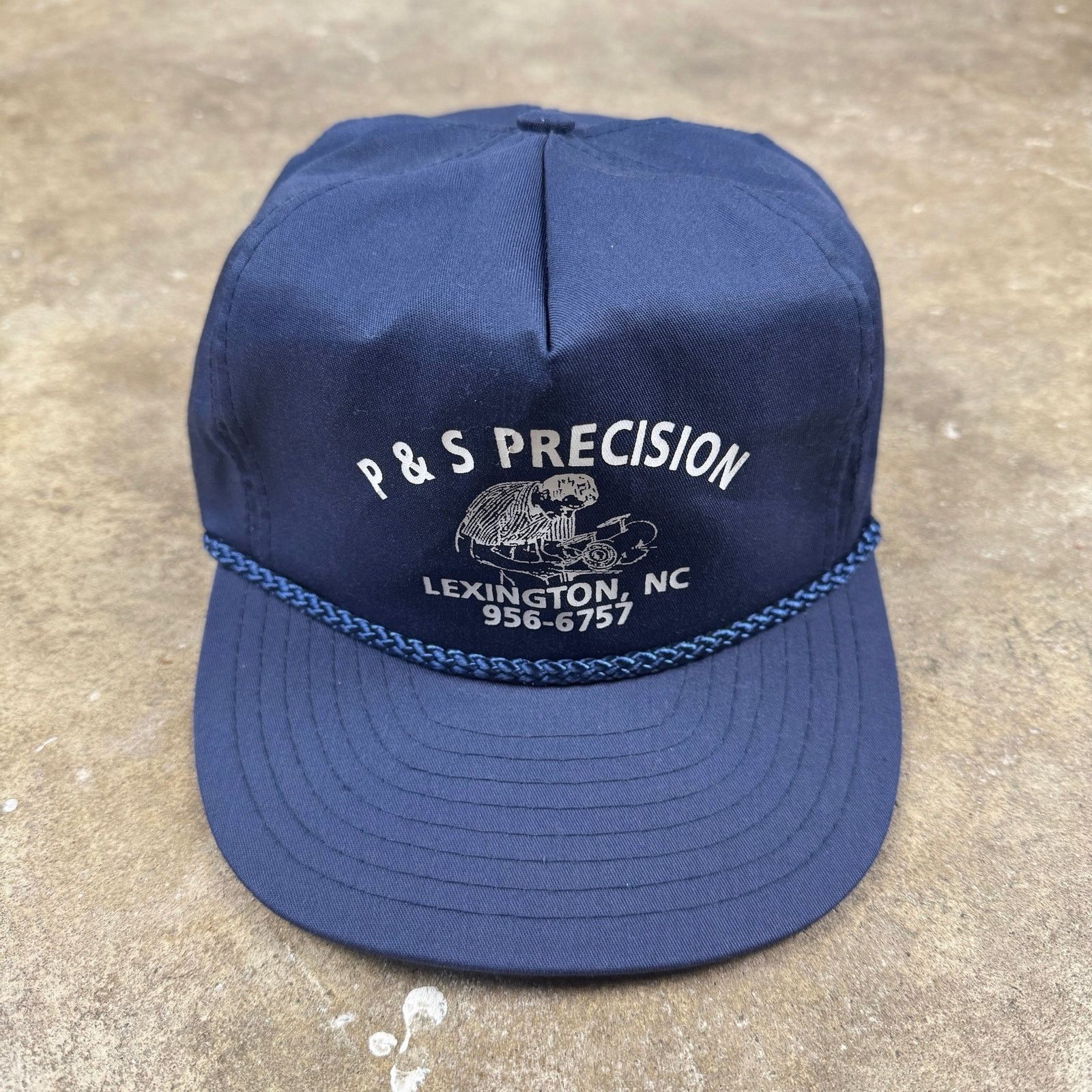 Nissan Vintage P&S Precision Lexington NC Trucker Hat Navy Snapback Size ONE SIZE - 1 Thumbnail