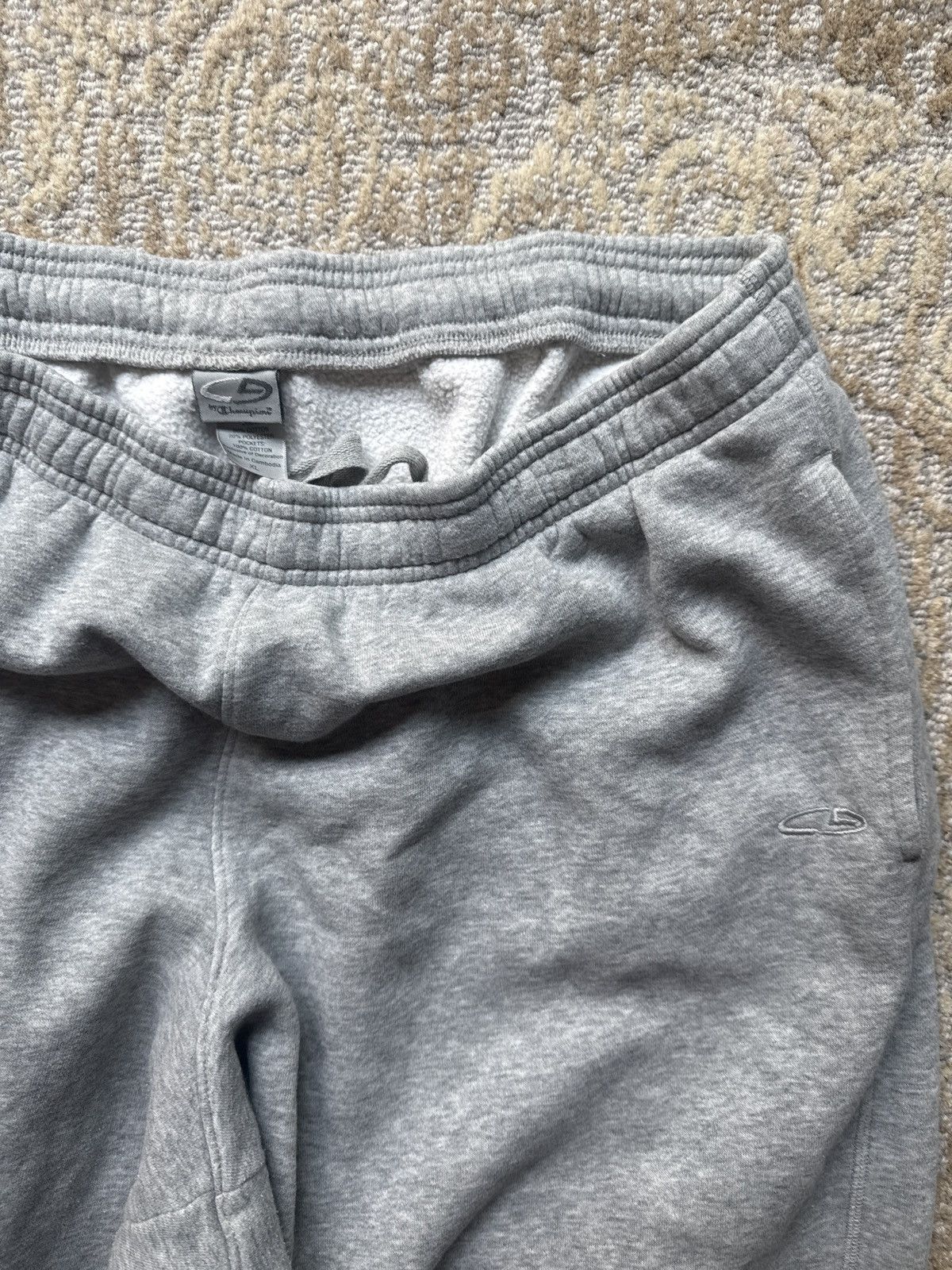 Champion Grey Baggy Champion Sweats Size US 34 / EU 50 - 2 Thumbnail