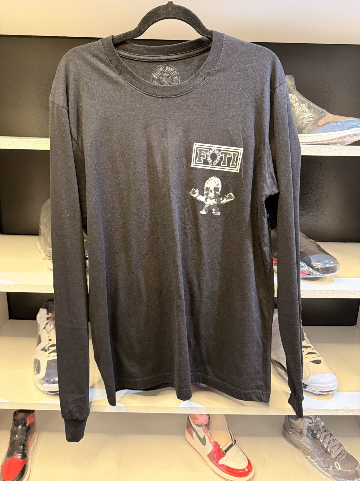 Chrome Hearts Chrome Hearts Foti Tic Tac Toe T-Shirt Black Size US L / EU 52-54 / 3 - 1 Thumbnail