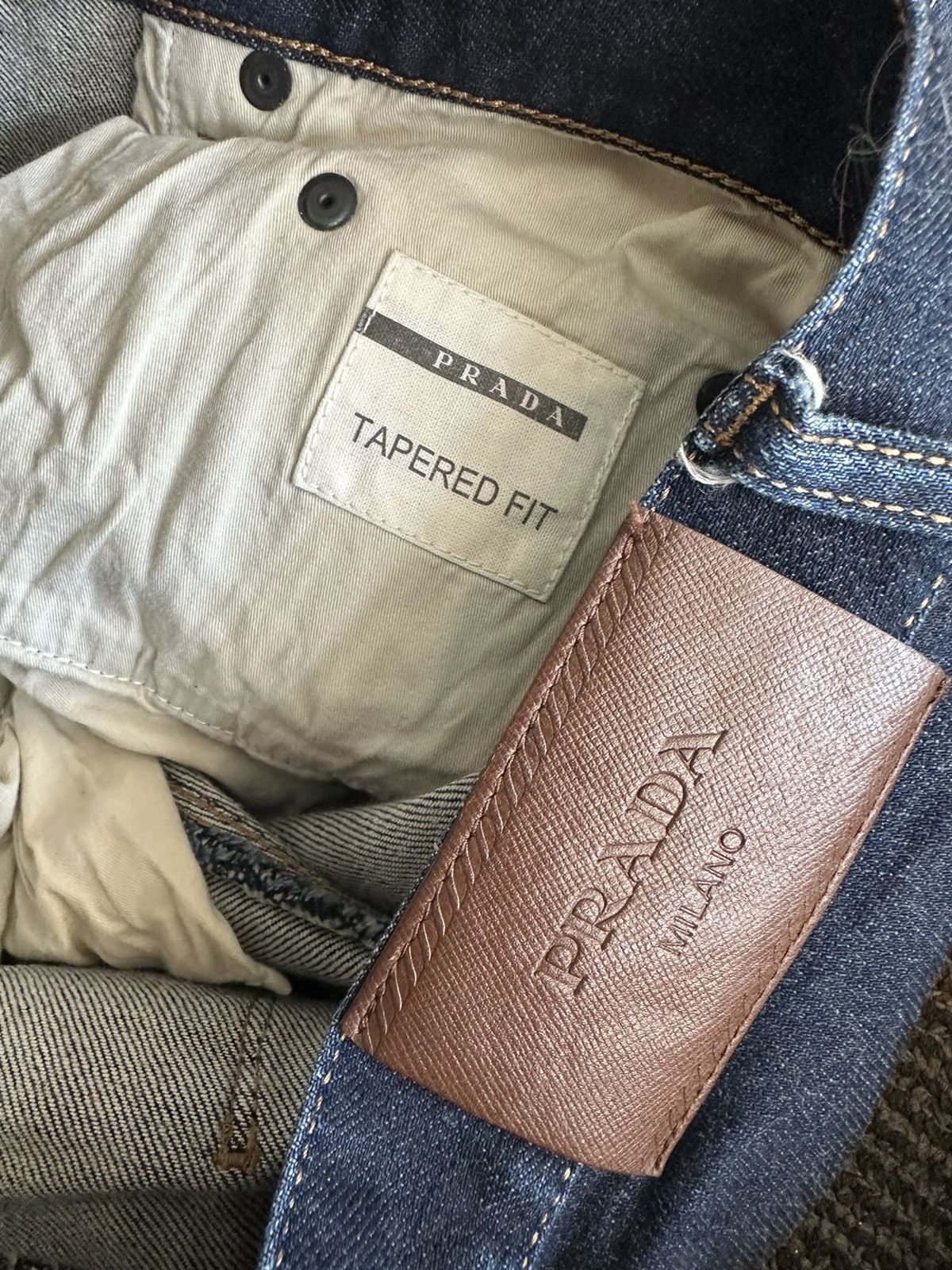 Designer × Prada Prada denim jeans Size US 27 - 8 Thumbnail