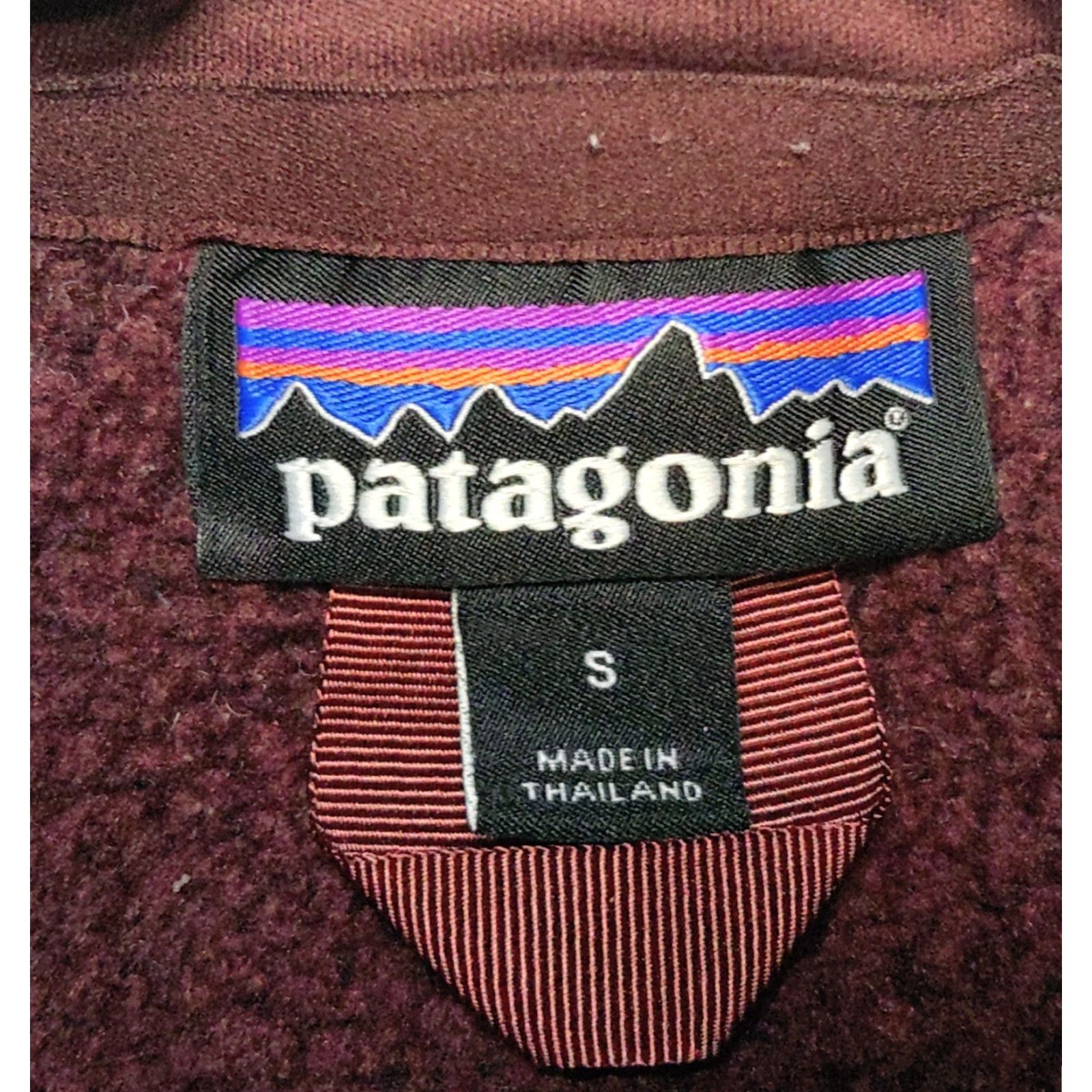 Patagonia Patagonia Better Sweater Quarter Zip Woman's Small Burgundy Size S / US 4 / IT 40 - 6 Thumbnail