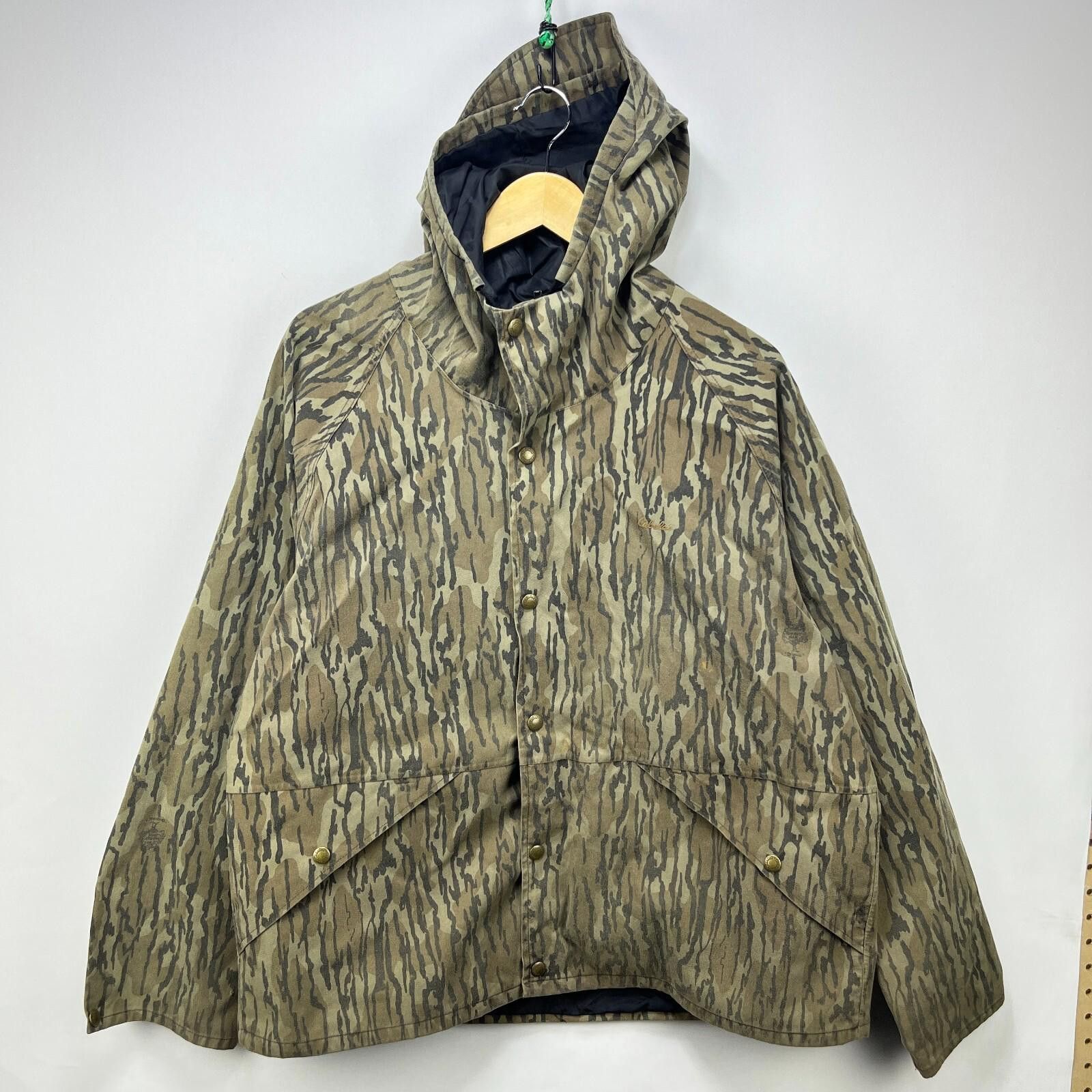 Cabelas Vintage 90s Camo Tree Cabelas Goretex Shell Jacket Large Size US L / EU 52-54 / 3 - 1 Thumbnail
