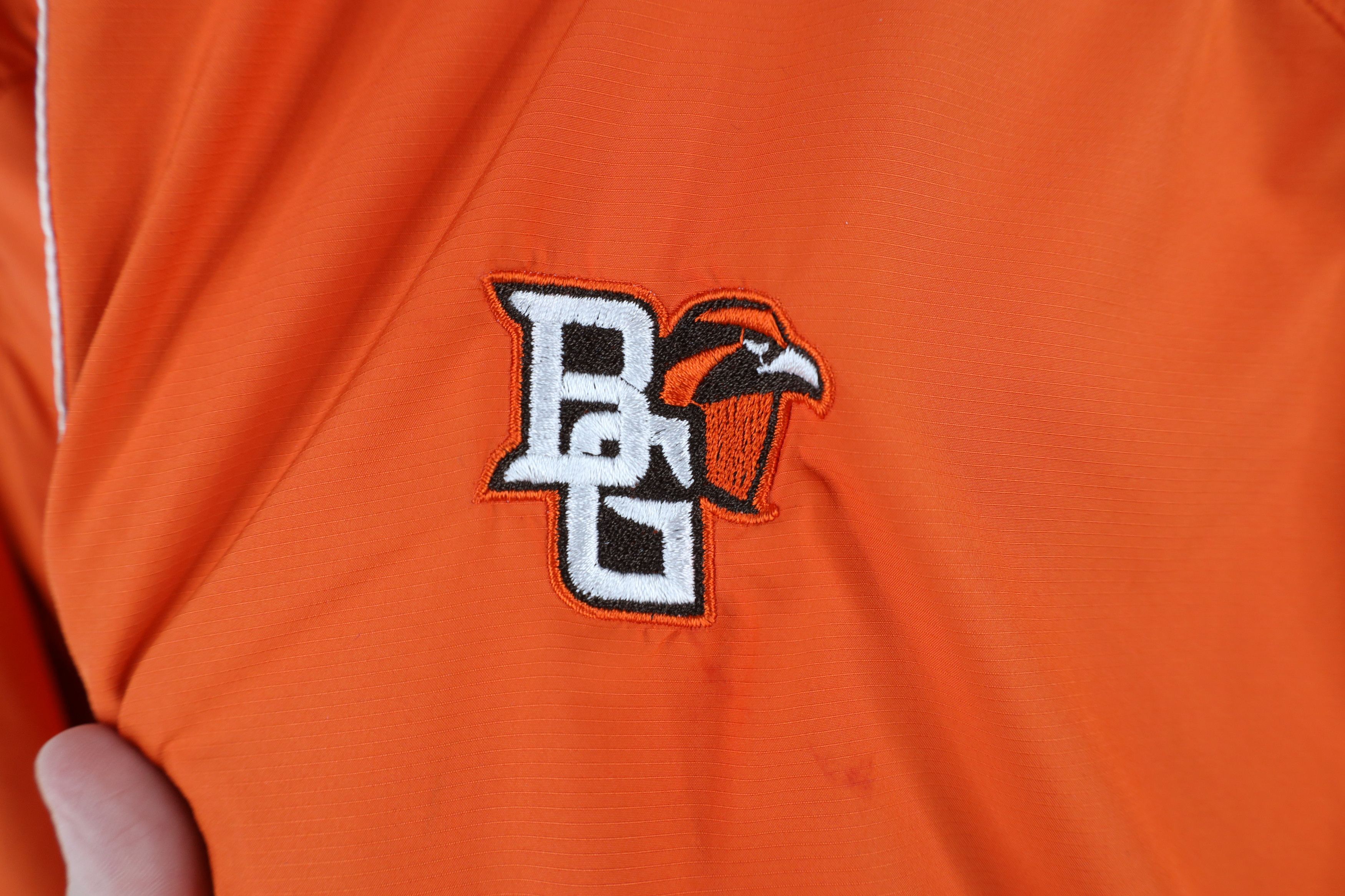 Adidas × Vintage Adidas Bowling Green State University Football Jacket Orange Size US XXL / EU 58 / 5 - 4 Thumbnail