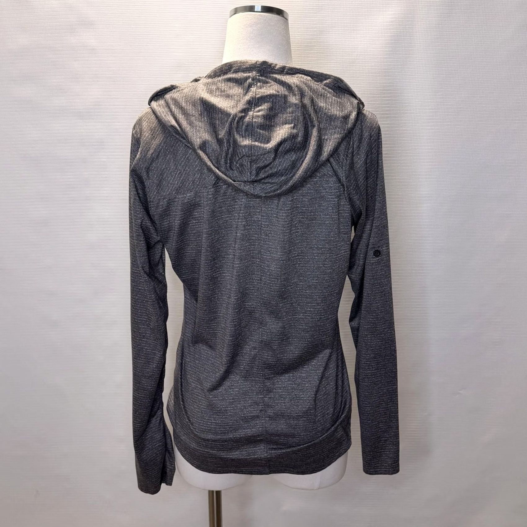 Marmot Marmot Womens Hoodie Shirt L Gray Lightweight Henley Hooded Pullover Top Regular Sweatshirt Activewear Winter Spring Fall Hiking Mens Womens Children Size L / US 10 / IT 46 - 3 Thumbnail