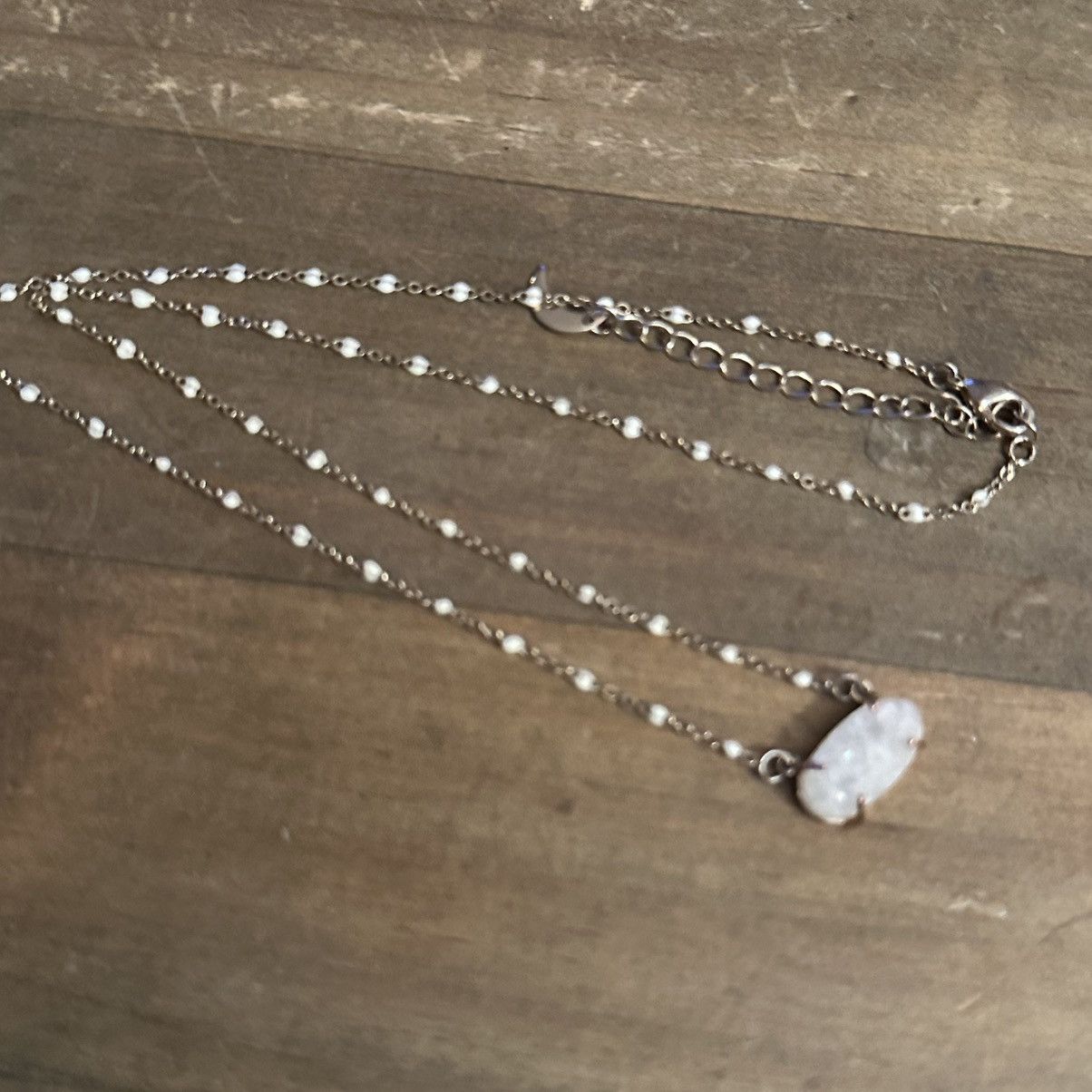 Other Luna Norte dainty druzy quartz necklace Size ONE SIZE - 3 Thumbnail