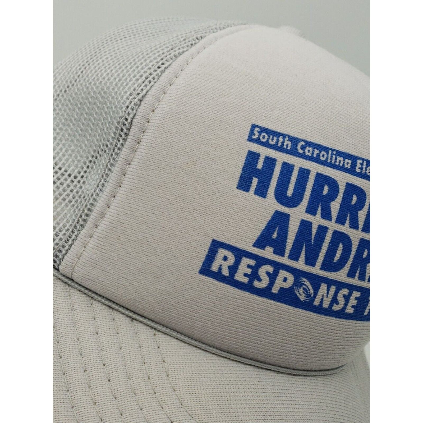 Other 90s 1992 Hurricane Andrew DISASTER RESPONSE TEAM Foam Hat Size ONE SIZE - 16 Thumbnail