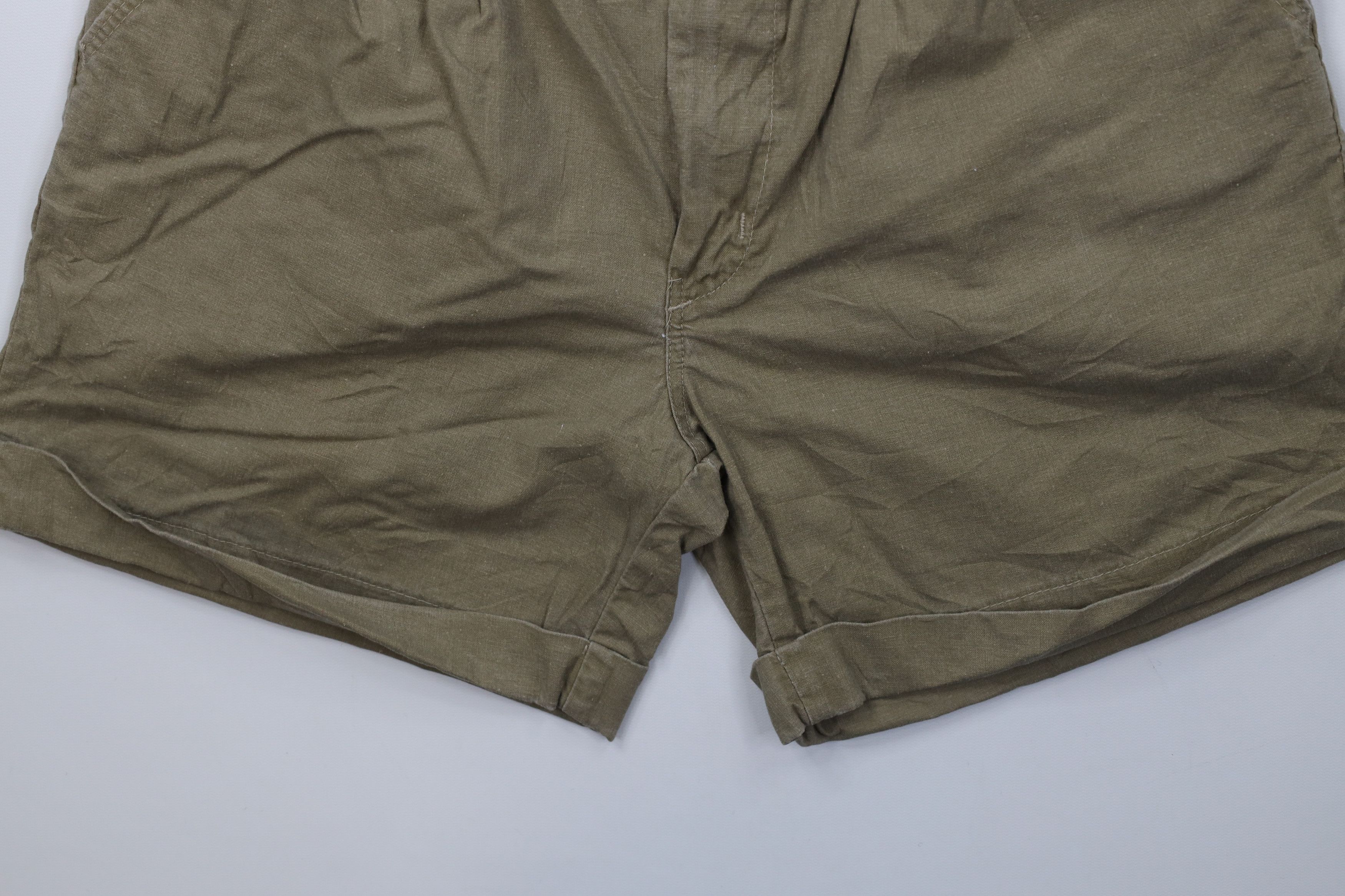 Wrangler Vintage 70s Wrangler Front Gurkha Safari Shorts Beige USA Size US 34 / EU 50 - 4 Thumbnail