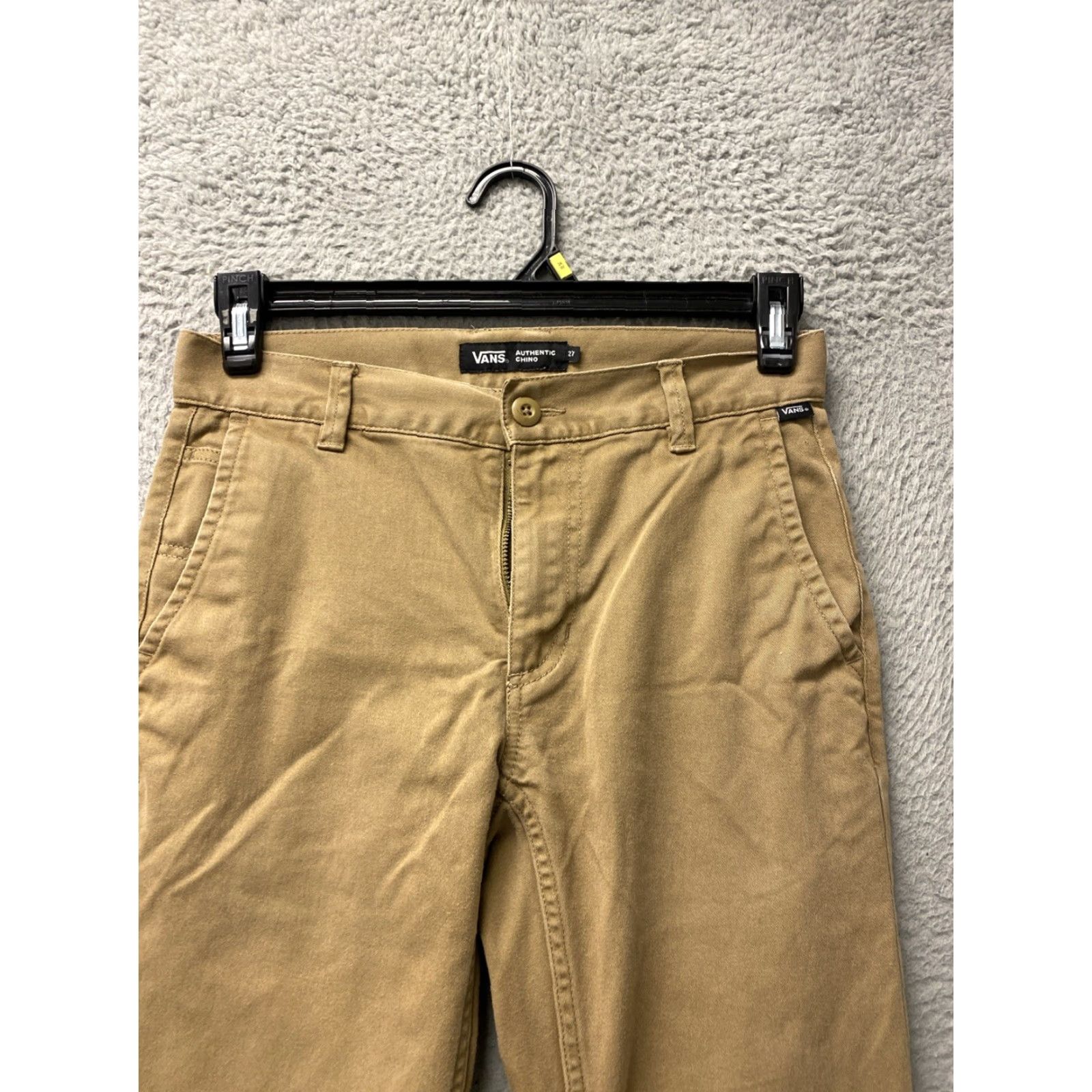 Vans VANS Slim Fit Mens Pant Jeans 27x31 Brown Twill Chino Pants /109-63 Size US 27 - 2 Thumbnail