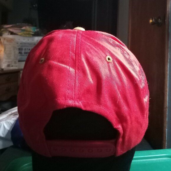 Drew Pearson Red And Tan Color Hat Size ONE SIZE - 3 Thumbnail