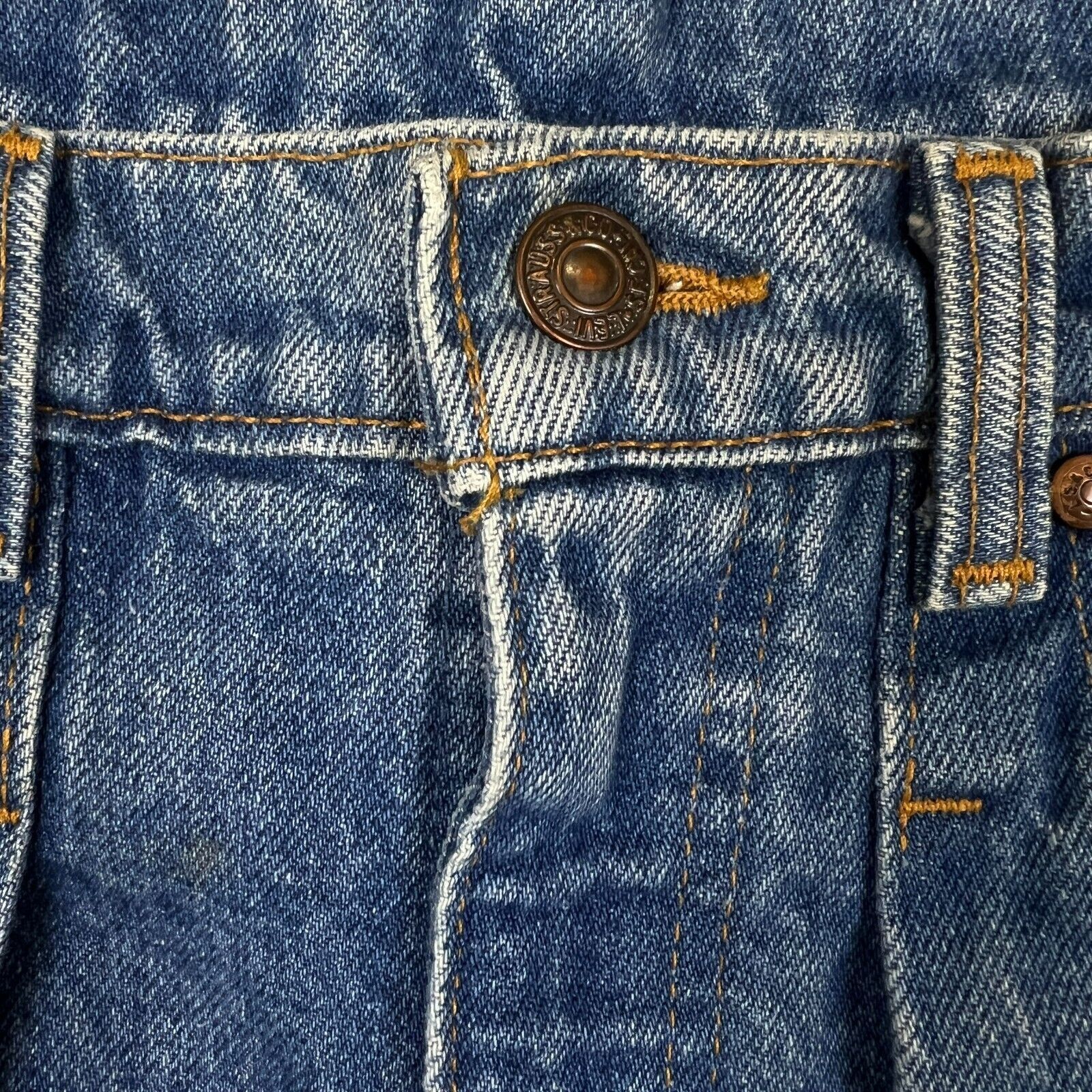 Levi's × Levi's Vintage Clothing × Vintage Vintage 90s Levi's Jeans 28x30 Baggy Taper Leg Denim Pants Size US 28 / EU 44 - 4 Thumbnail