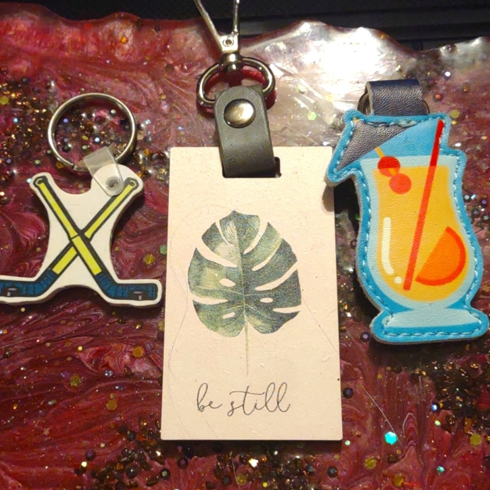 Vintage , Lot of purse keychains/fobs Size ONE SIZE - 1 Preview