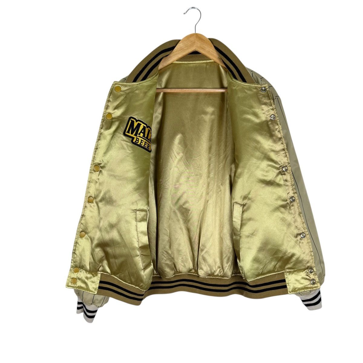 Japanese Brand ☀️VINTAGE MALTS BEER REVERSIBLE BOMBER JACKET Size US M / EU 48-50 / 2 - 7 Thumbnail