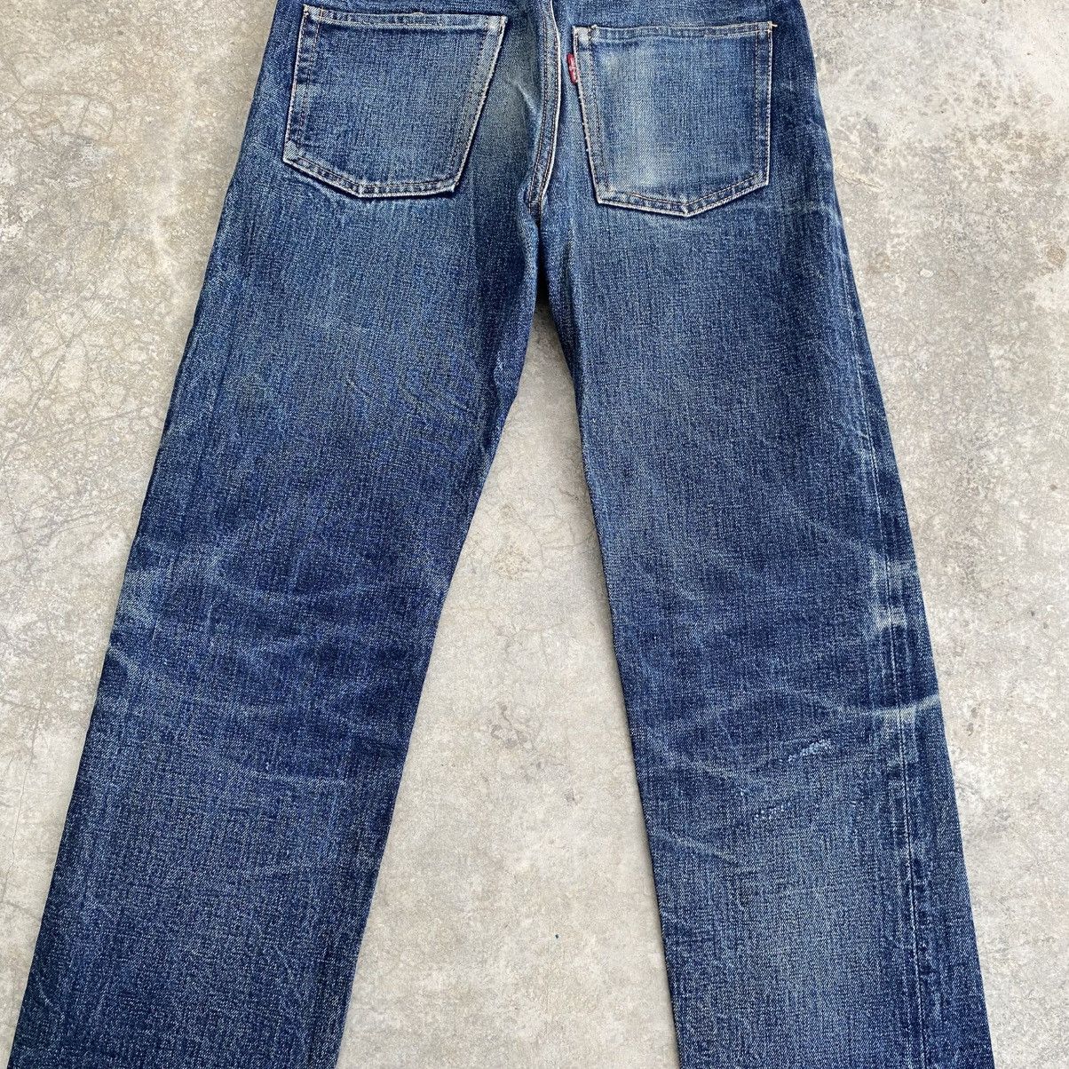 Denime Vintage 90’s Denime Japan Faded Blue Selvedge Jeans Size US 28 / EU 44 - 12 Thumbnail