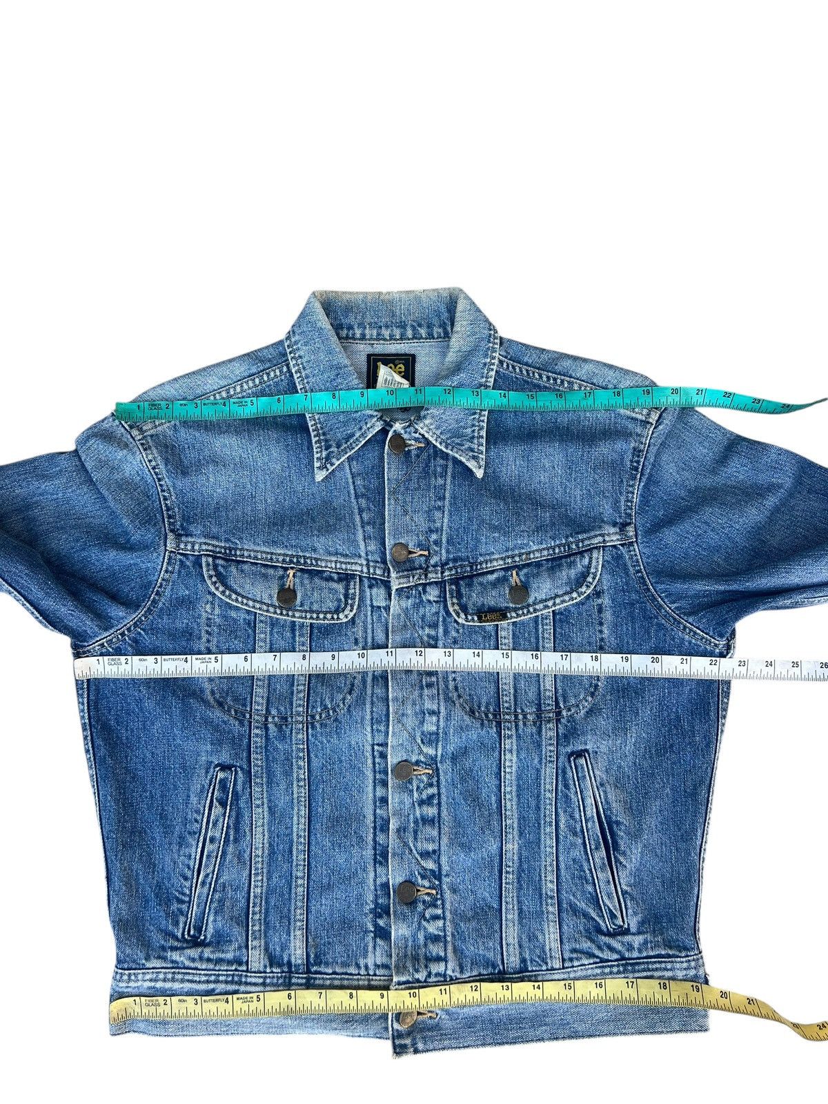 Lee Vintage Lee Riders Japan Back Painted Denim Trucker Jacket Size US L / EU 52-54 / 3 - 10 Thumbnail