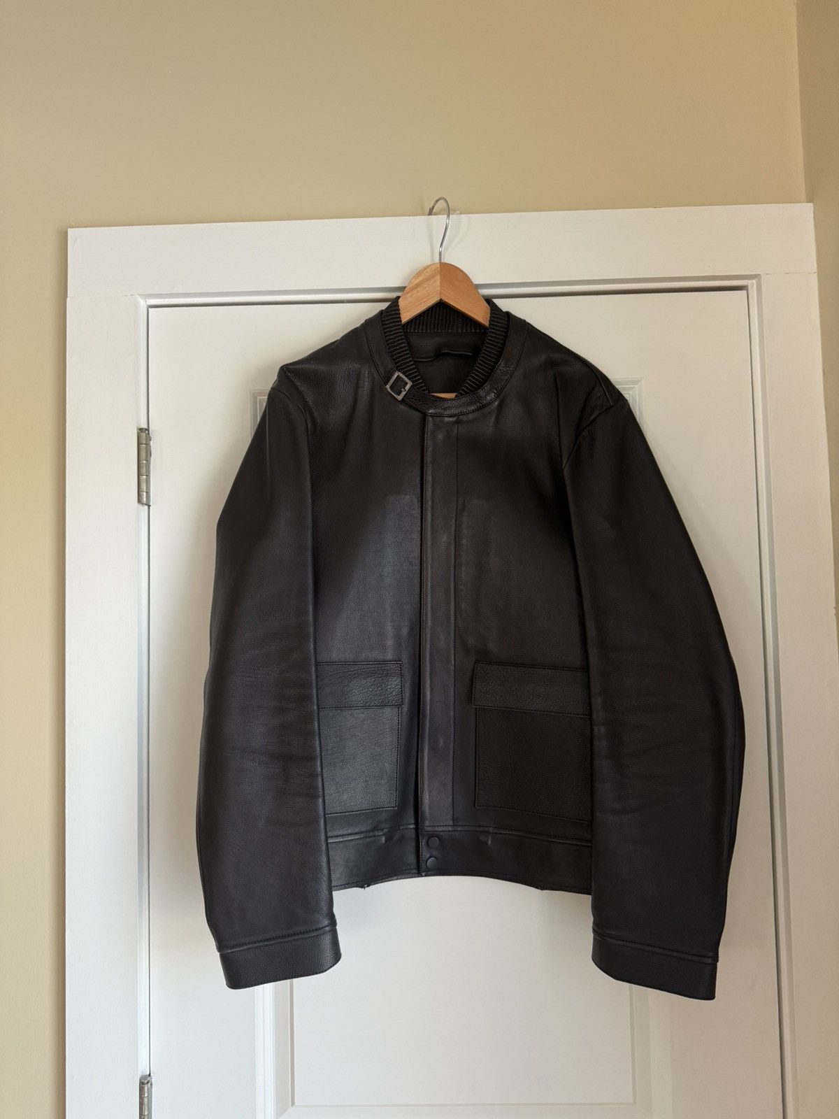 Balenciaga Balenciaga Leather Jacket (Runway sample) Size US L / EU 52-54 / 3 - 1 Thumbnail