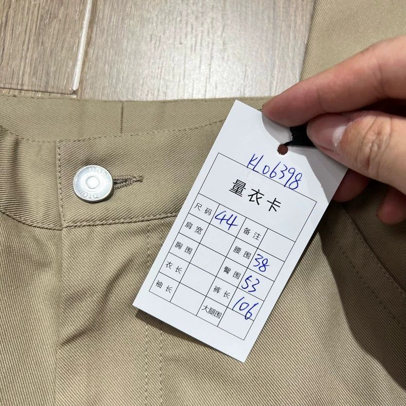 Dior Dior Co-branded embroidered letter lumberjack trousers 2504 Size US 28 / EU 44 - 8 Thumbnail