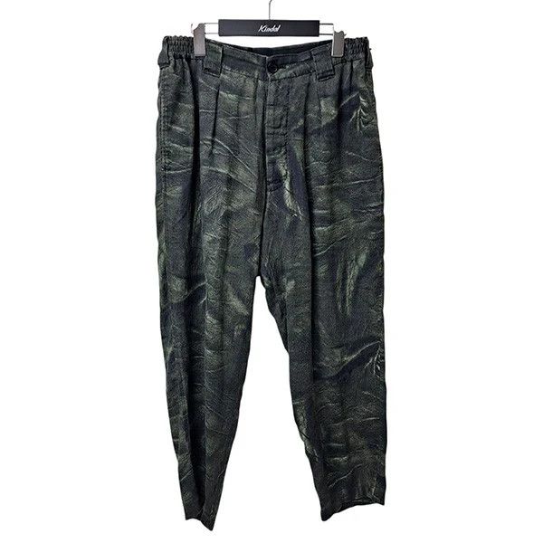 Yohji Yamamoto Yohji Yamamoto pour homme/ 15SS Transfer Print Linen Pants Size US 33 - 1 Thumbnail