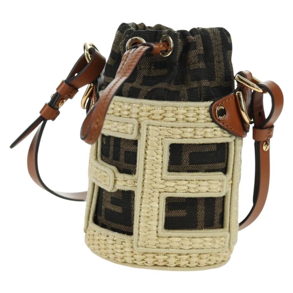 Fendi Fendi Step Out Chain Zucca Mamma Baguette Crossbody Bag Size ONE SIZE - 1 Thumbnail