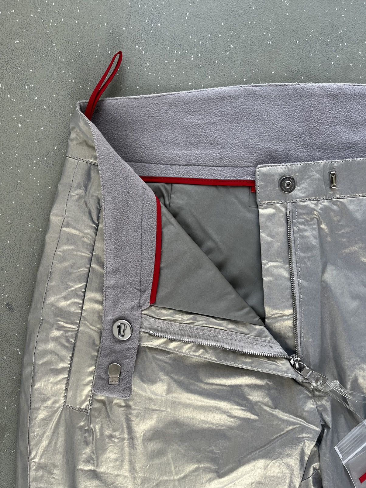 Prada Prada Silver Ski Pants Size 27" / US 4 / IT 40 - 9 Thumbnail