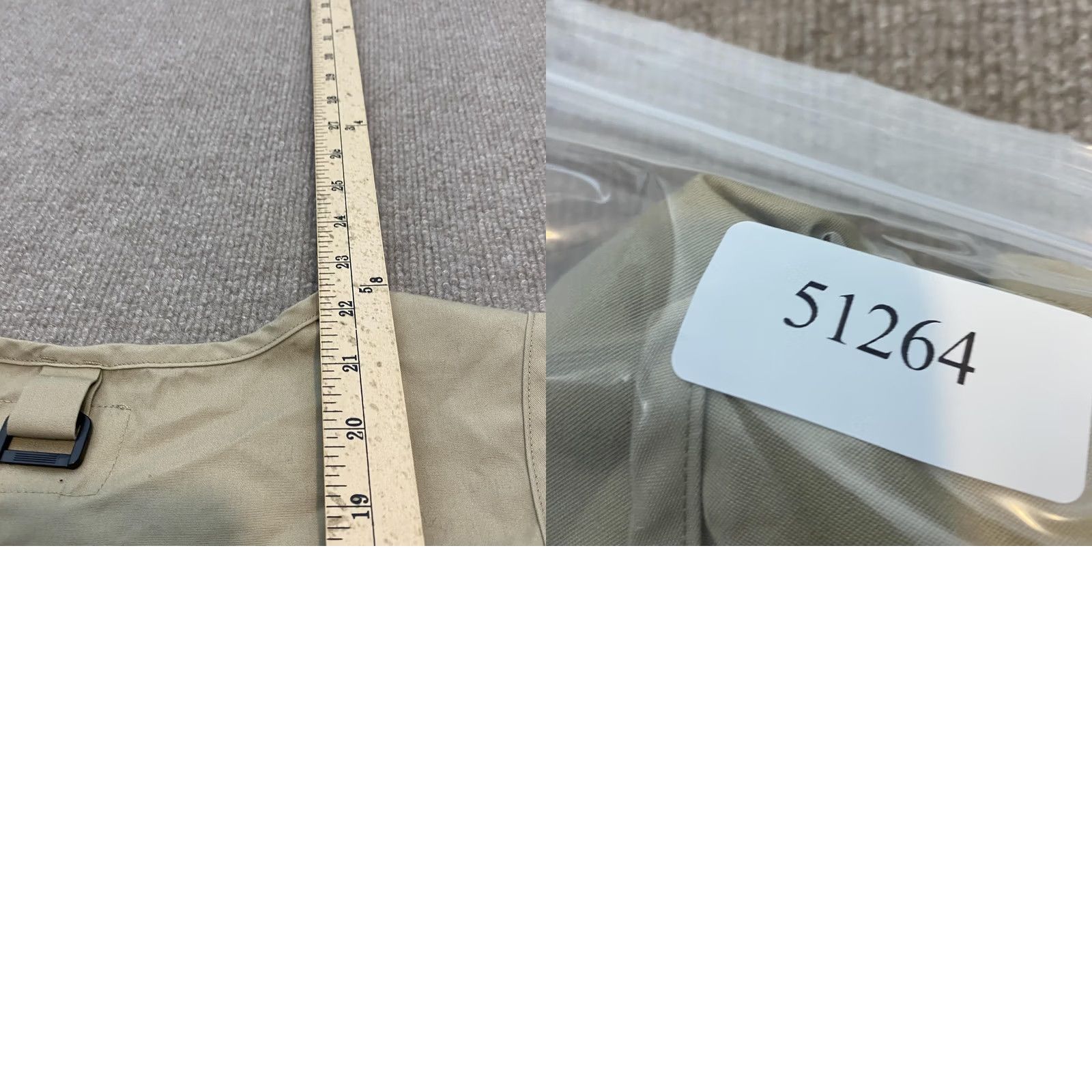 Vintage Field & Stream Vest Mens Large Beige Canvas Utility Fishing Hunting Pockets Size US L / EU 52-54 / 3 - 8 Thumbnail