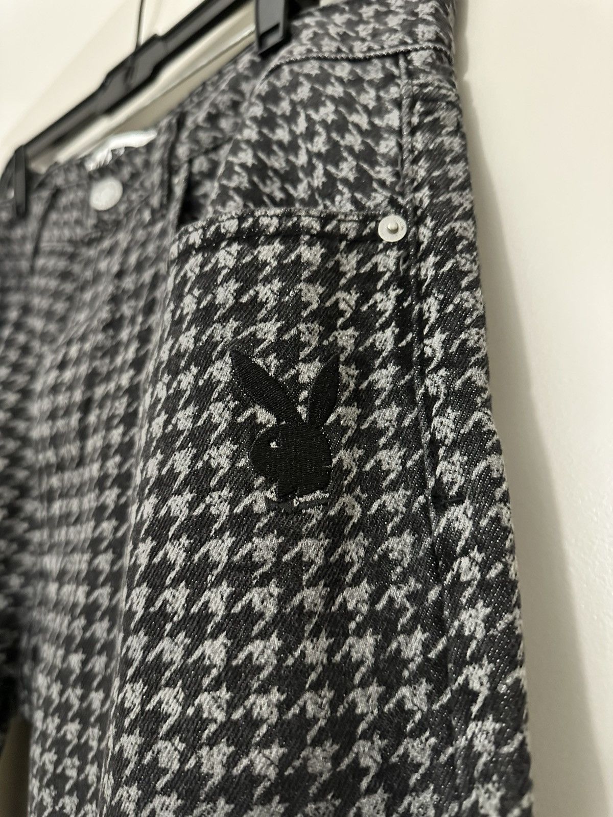 Playboy Playboy Houndstooth Straight Denim [31x32] Size US 31 - 4 Thumbnail