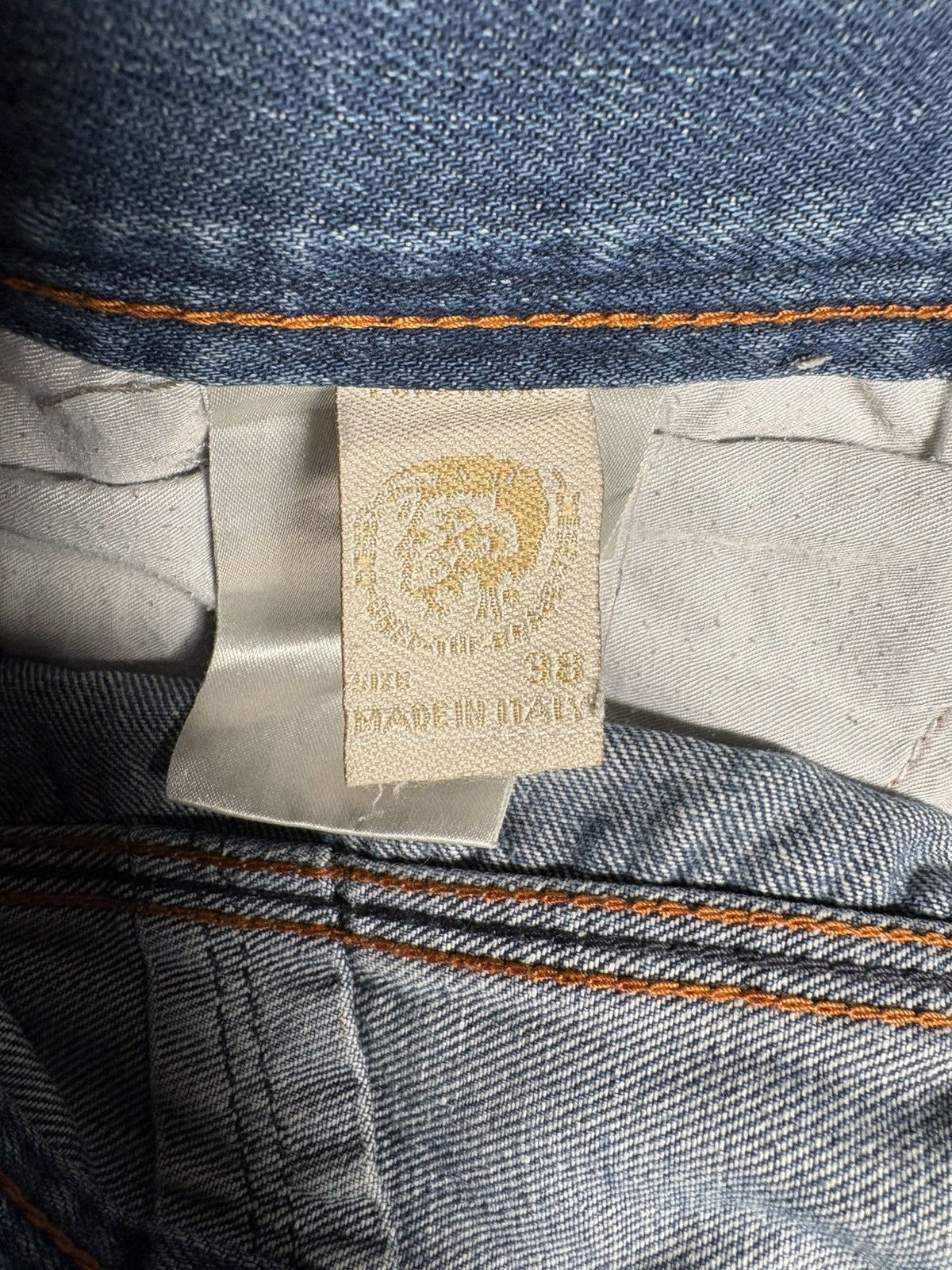 Diesel Diesel Denim Division Distressed Straight Jean Made in Italy Size US 38 / EU 54 - 11 Thumbnail