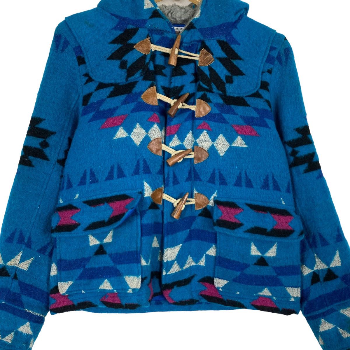 Japanese Brand Vintage 90s Titicaca Native Design Hoodie Jacket Size US S / EU 44-46 / 1 - 4 Thumbnail