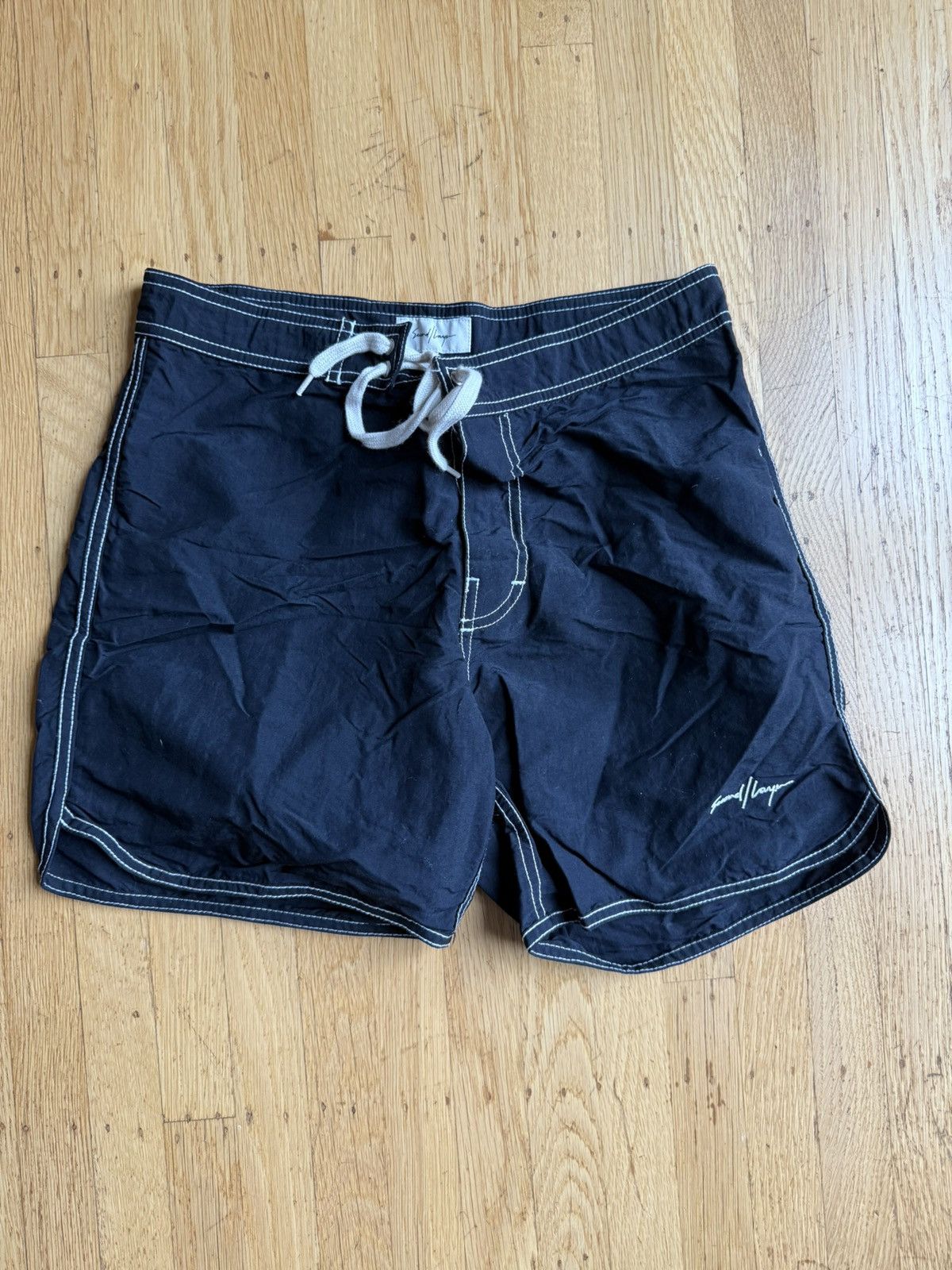 Second/Layer Second/Layer Water Shorts Swim Trunks Board Shorts Black Size US 28 / EU 44 - 1 Thumbnail