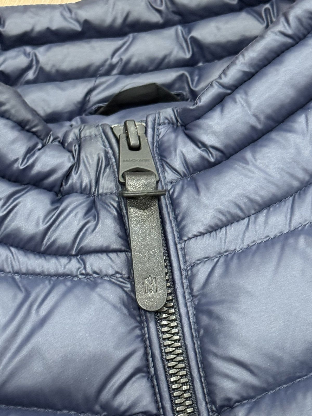 Mackage Mackage Navy Hybrid Down Jacket Lightweight Quilted Puffer Size US S / EU 44-46 / 1 - 9 Thumbnail