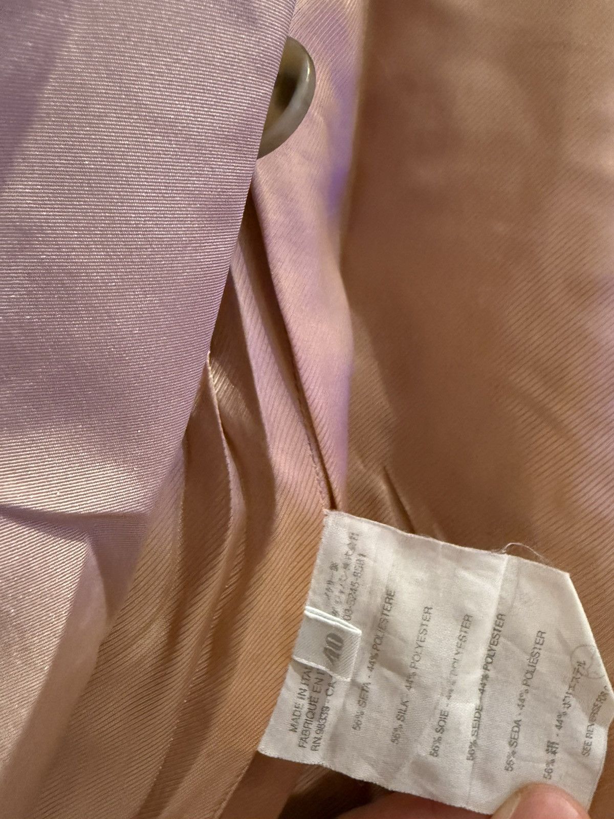 Prada Prada Long Pink Trench Coat Size S / US 4 / IT 40 - 4 Thumbnail