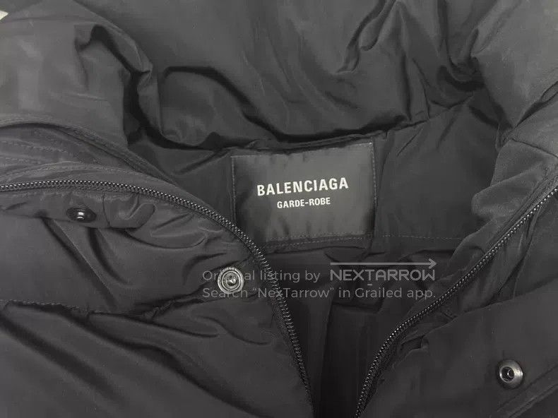 Balenciaga Balenciaga Puffer Jacket Coat Multi-Functional Cotton Jack Size XXS / US 00 / IT 34 - 2 Thumbnail