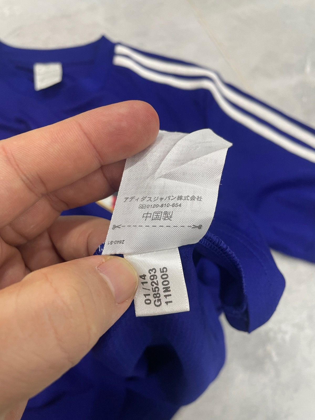 Adidas ADIDAS JAPAN KAGAWA NNS TRAINING JERSEY Size US L / EU 52-54 / 3 - 6 Thumbnail
