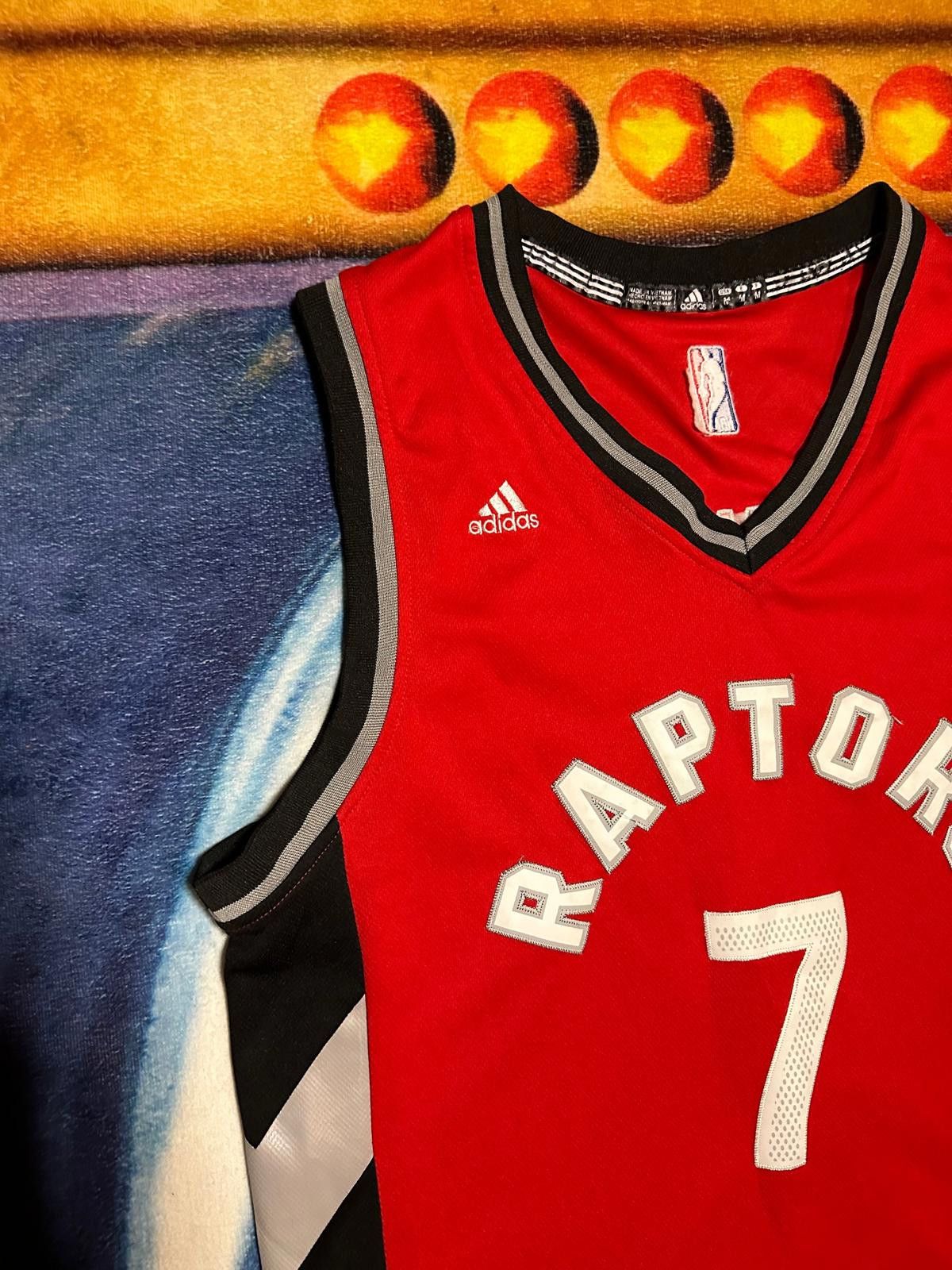 Adidas Adidas Toronto Raptors Lowry NBA Basketball Jersey Medium Size US M / EU 48-50 / 2 - 3 Thumbnail