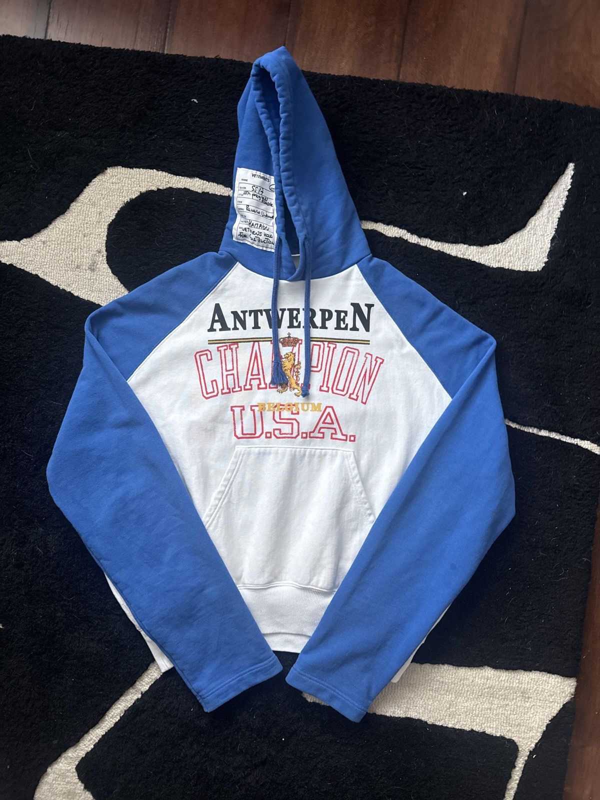 Vetements Vetements Aw18 Antwerpen Hoodie | Grailed