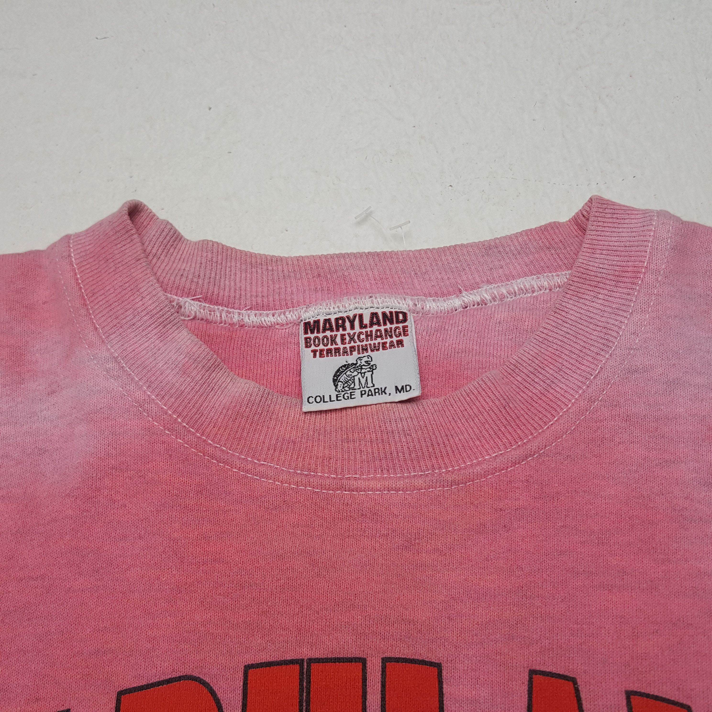 NBA × Vintage Vintage Maryland Terps American Basketball Team Sweatshirt Size US M / EU 48-50 / 2 - 4 Thumbnail