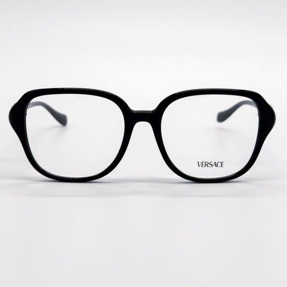 Versace NEW VERSACE EYEGLASSES VE3386D GB1 BLACK BUTTERFLY WOMEN EYE Size ONE SIZE - 3 Thumbnail