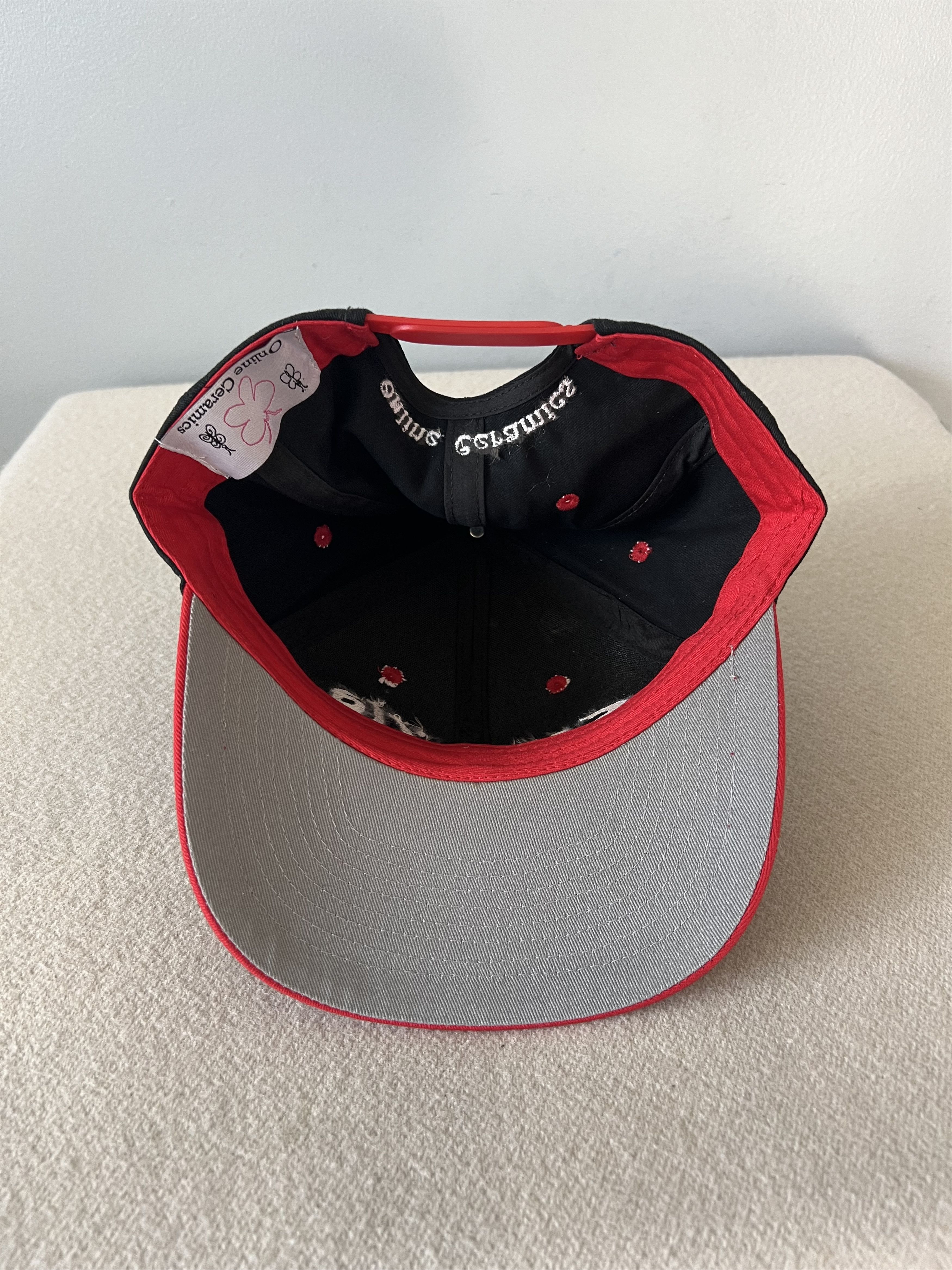 Online Ceramics Online Ceramics Suspiria Logo Hat in Black Size ONE SIZE - 5 Thumbnail