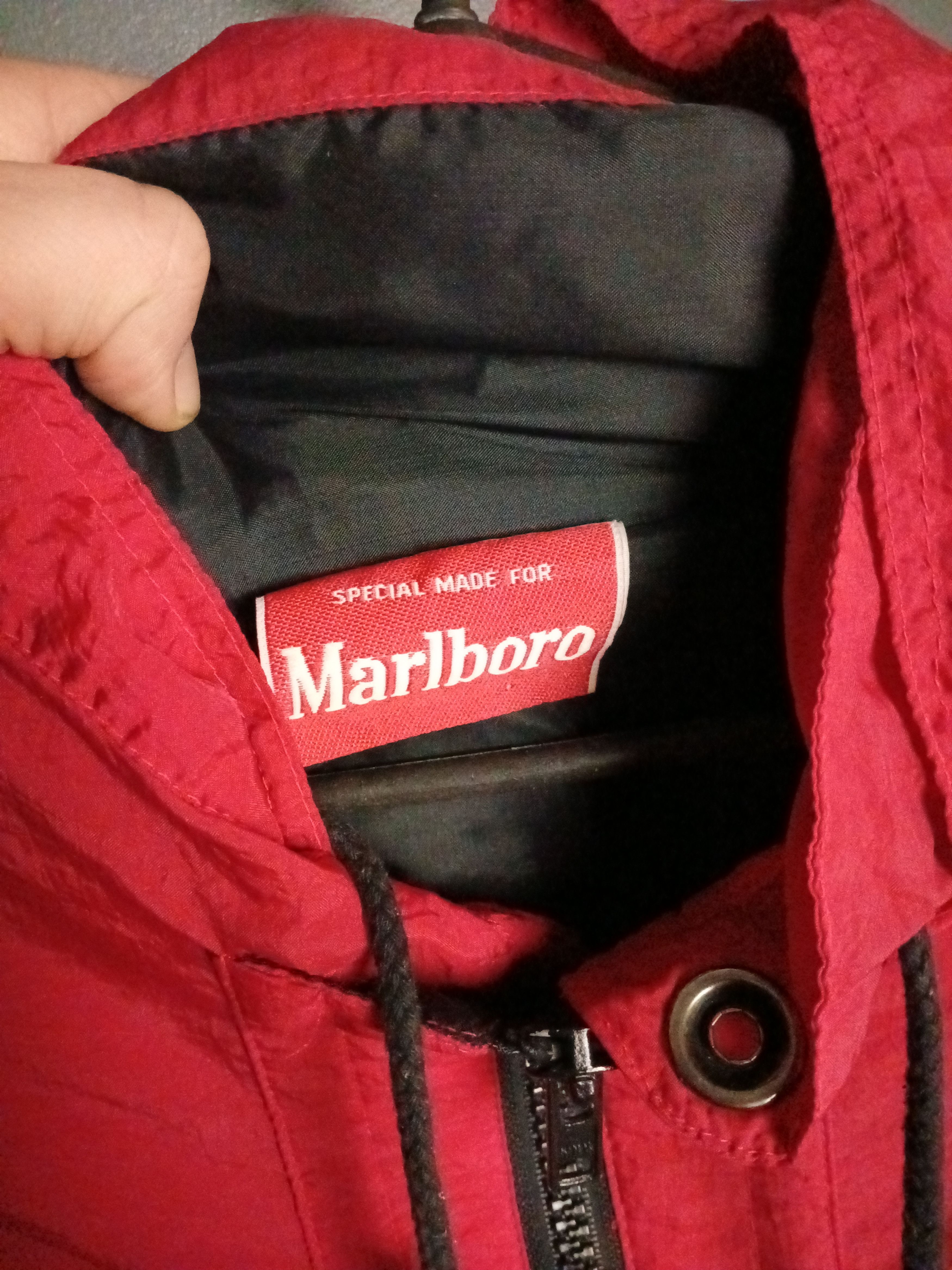 Marlboro × Vintage Vintage Marlboro F1 Racing Anorak Jacket Size US L / EU 52-54 / 3 - 10 Thumbnail