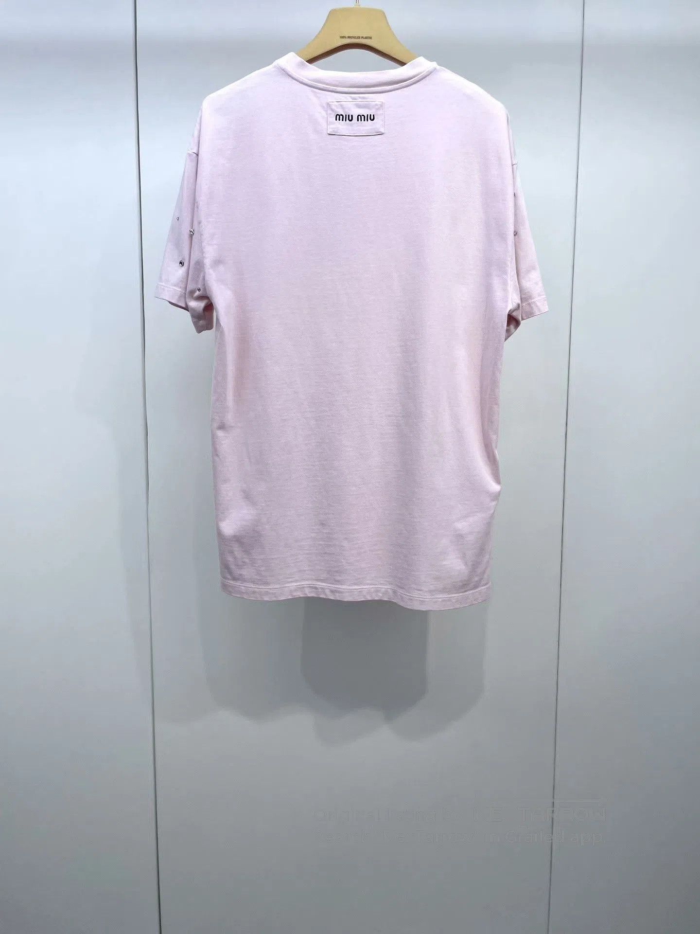 Miu Miu Miu Miu Pink Rhinestone Short. Size XS / US 0-2 / IT 36-38 - 2 Thumbnail