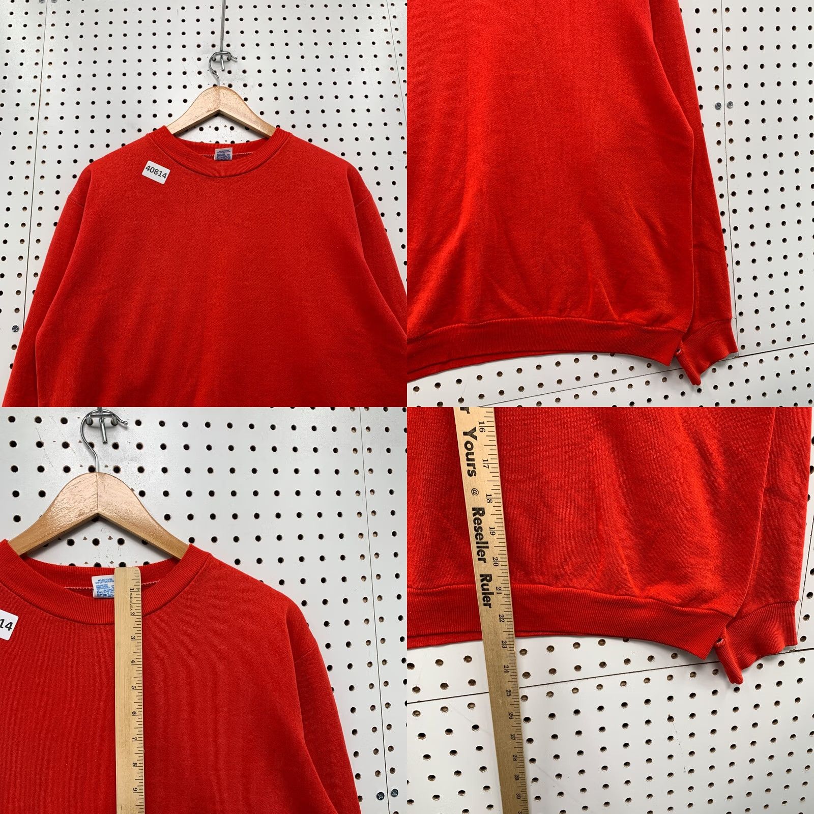 Russell Athletic VINTAGE Russell Athletic Crewneck Sweatshirt Mens M Red 80s USA Sweatshirt Mens Red 80s Russell Athletic Crewneck Size US M / EU 48-50 / 2 - 9 Thumbnail