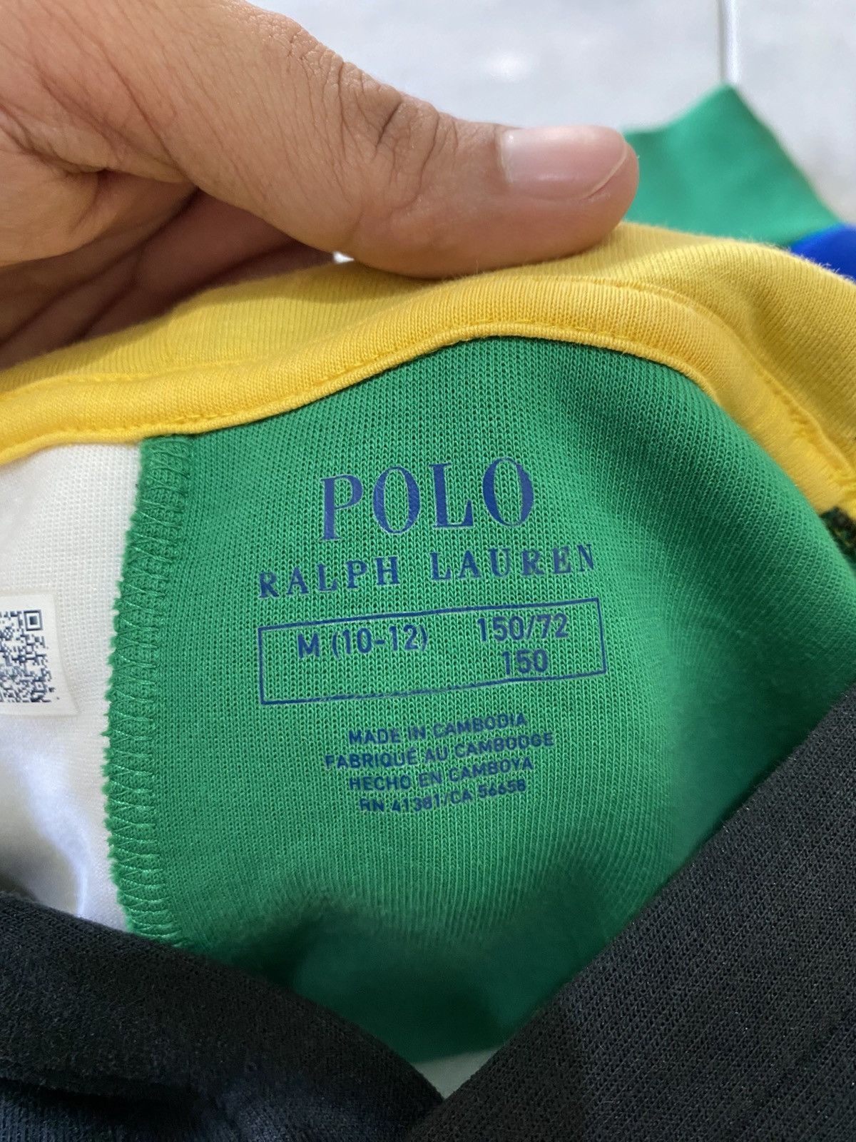 Polo Ralph Lauren Polo Ralph Lauren Colorblock Hoodie Multicolor Streetwear Size US M / EU 48-50 / 2 - 14 Thumbnail