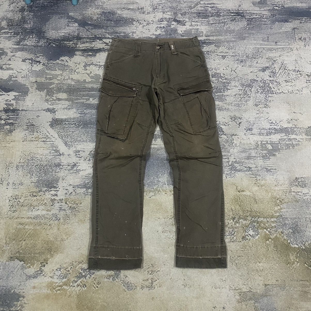 Japanese Brand × Vintage Vtg Japan Xebec Distressed Monkey Cargo Pants Size US 30 / EU 46 - 1 Thumbnail