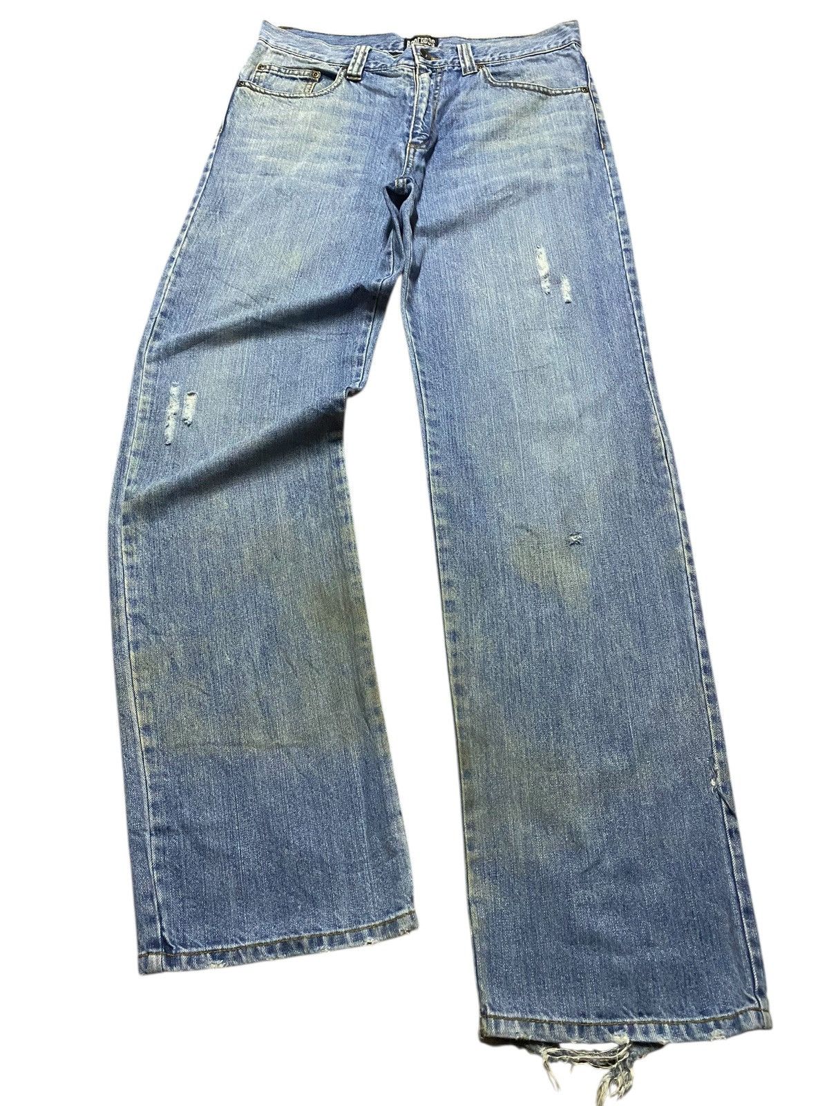 Japanese Brand Vtg Japanese Brand Barcedos Grunge Distressed Loose Jeans Size US 32 / EU 48 - 1 Thumbnail